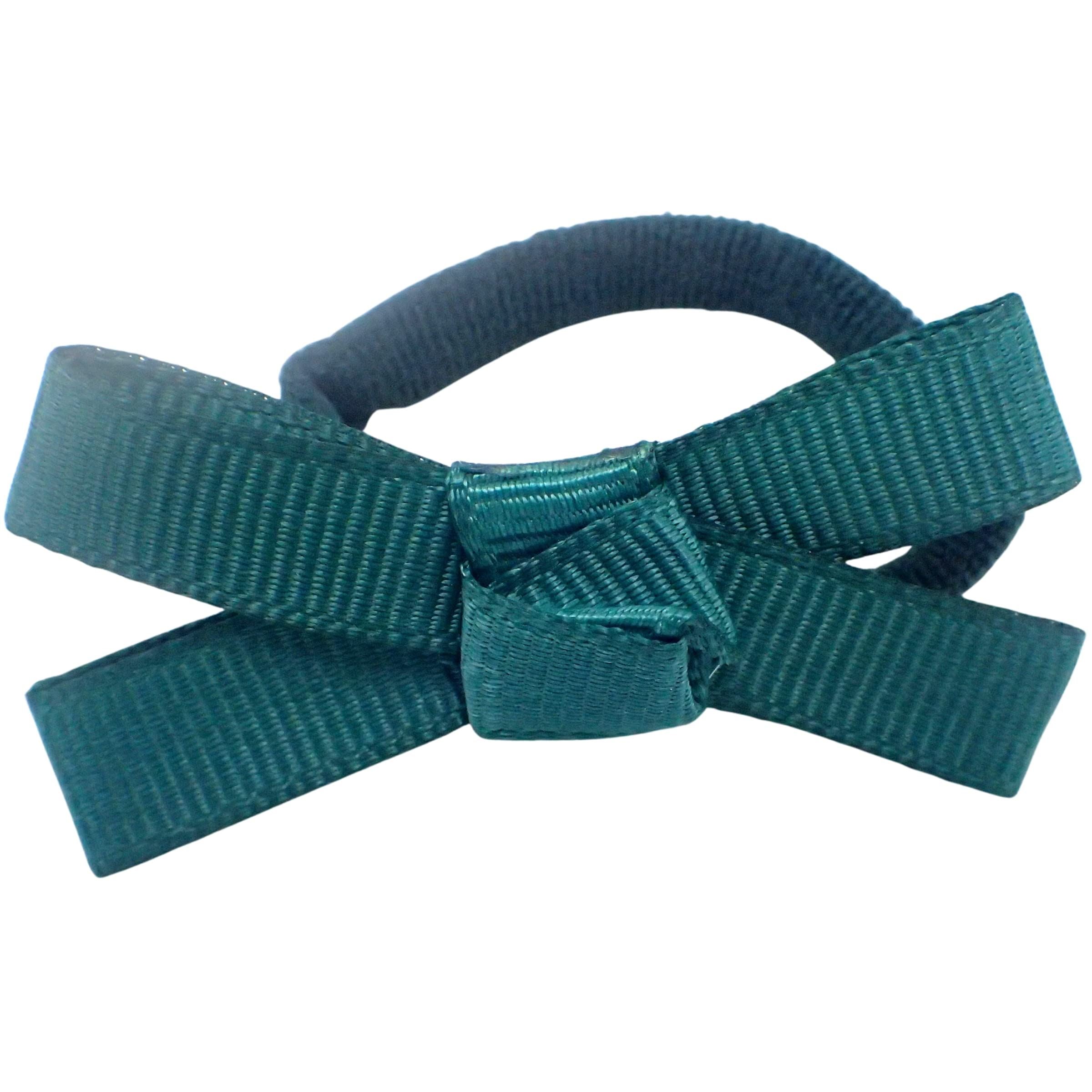 Hair Bobbles w/ Grosgrain Hair Bows for Girls and Women, Hair Ties, Hair Elastics, Hair Bands, Hair Accessories for Girls, Ponyo Hair Tie, Ponytail Holders