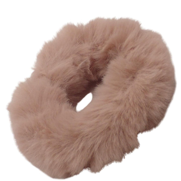 Super Fluffy Faux Fur Scrunchie, Medium Size Scrunchie for Thick & Thin Hair for Women & Girls, Pretty Hair, Hair Tie, Hair Bobbles, Fluffy Scrunchies, Ponytail Holder