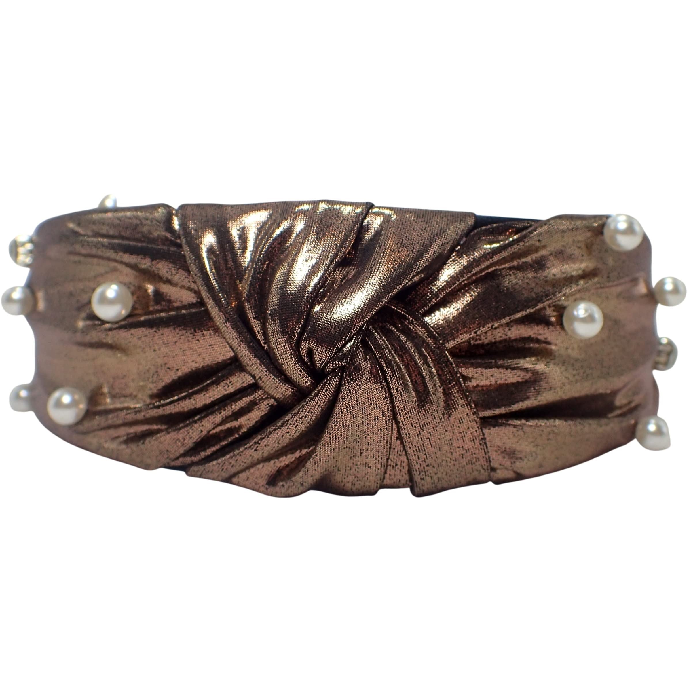 Metallic Diamante Pearl Alice Bands Adult Women, Hair Accessories for Women, Hair Bands for Women, Thick Headband, Womens Headbands, Head Bands Adult Women, Wide Headbands