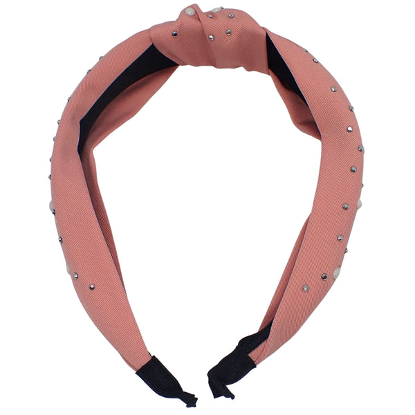 Studded Knot Alice Bands Adult Women, Hair Accessories for Women, Hair Bands for Women, Thick Headband, Womens Headbands, Head Bands Adult Women, Wide Headbands
