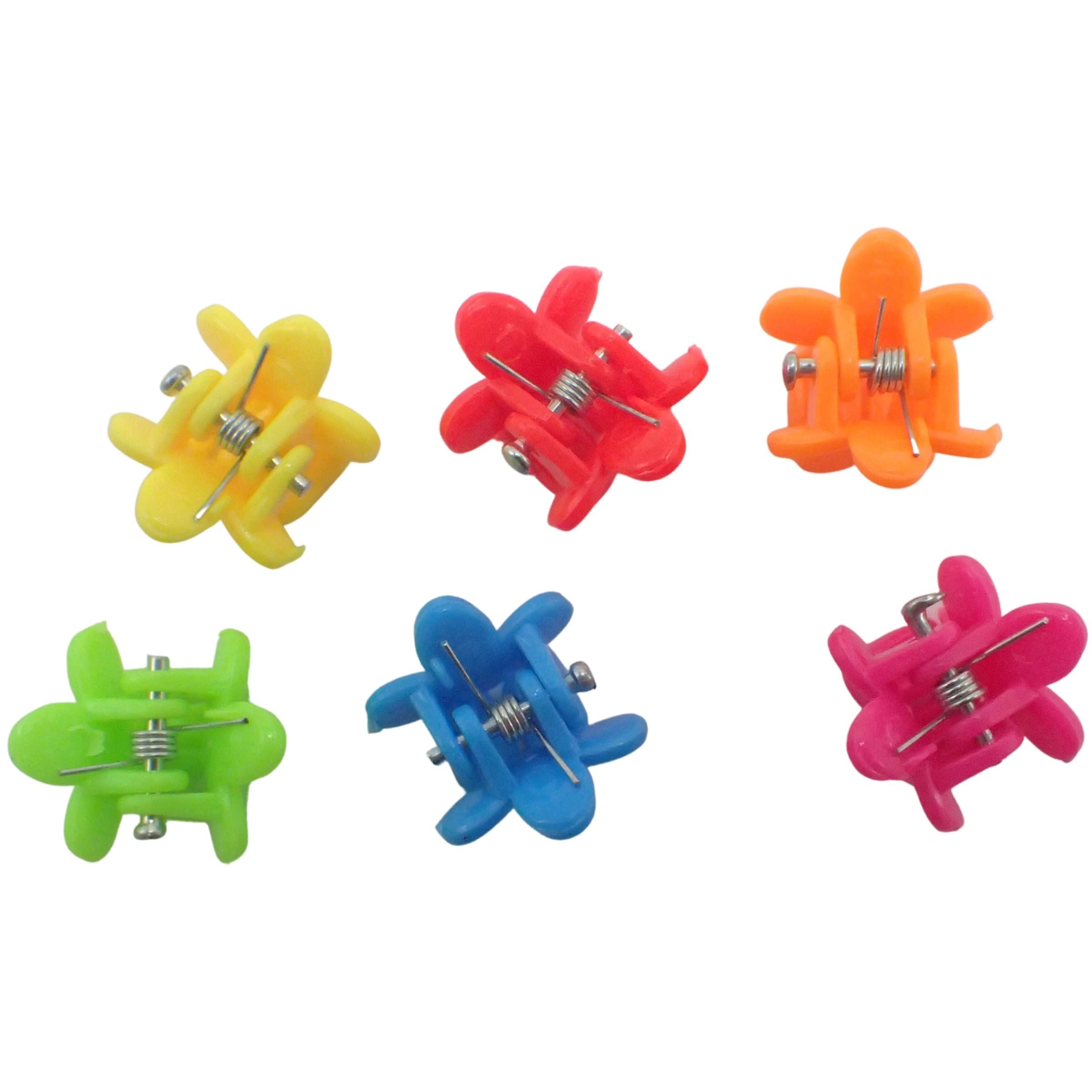 6pc Mini Butterfly Hair Clips for Women and Girls, Claw Clips, Hair Clips for Styling, Hair Claw Clip, Hair Accessories, Mini Hair Clips, Hair Claw Clips