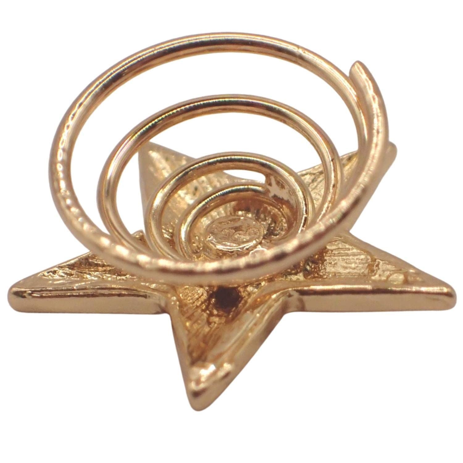 4pcs Star Decorative Spiral Hair Pin Clips, Gold Hair Accessories, Hair Pins for Buns, Hair Gems, Hair Jewellery, Celestial Hair Styling, Give Hair an Extra Dimension.