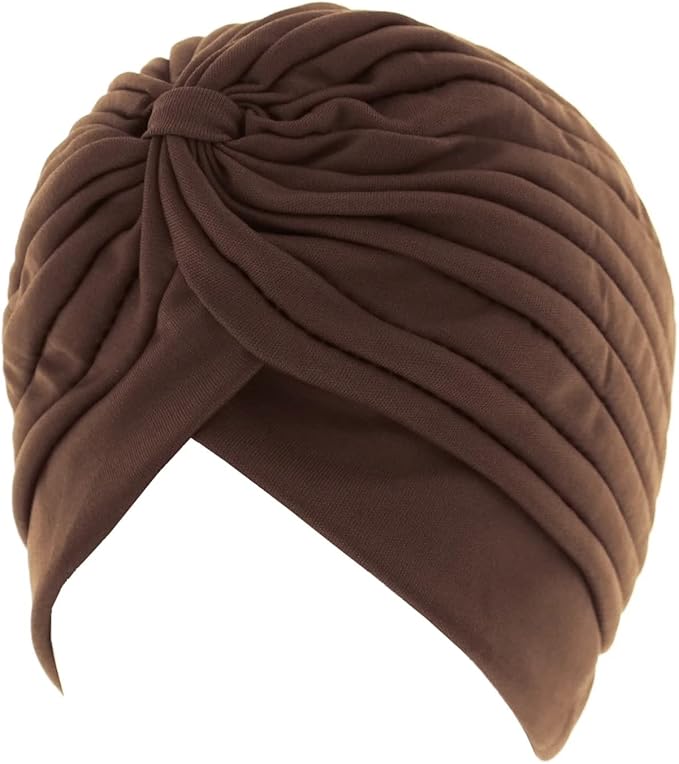 Satin Hair Turban Head Wrap Sleep Cap Bonnet Hair Scarf Hairwrap Turbans Stretchy Elastic Hair Towel Chemo Hat Women's Fashion Turbans Kids Women Children Ladies