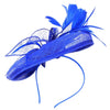 Hair Fascinator Hat Hatinator Sinamay Headband Fascinators Disc Saucer Fascinator Ascot Hats Wedding Hat On Aliceband for Girls, Women, Ladies