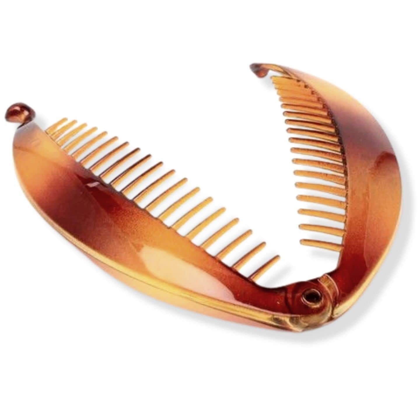 Hair Banana Clips Banana Fish Women Ladies Girls Kids Long Thick Wide Tooth Comb Pins Light Double Grippers Styling Products