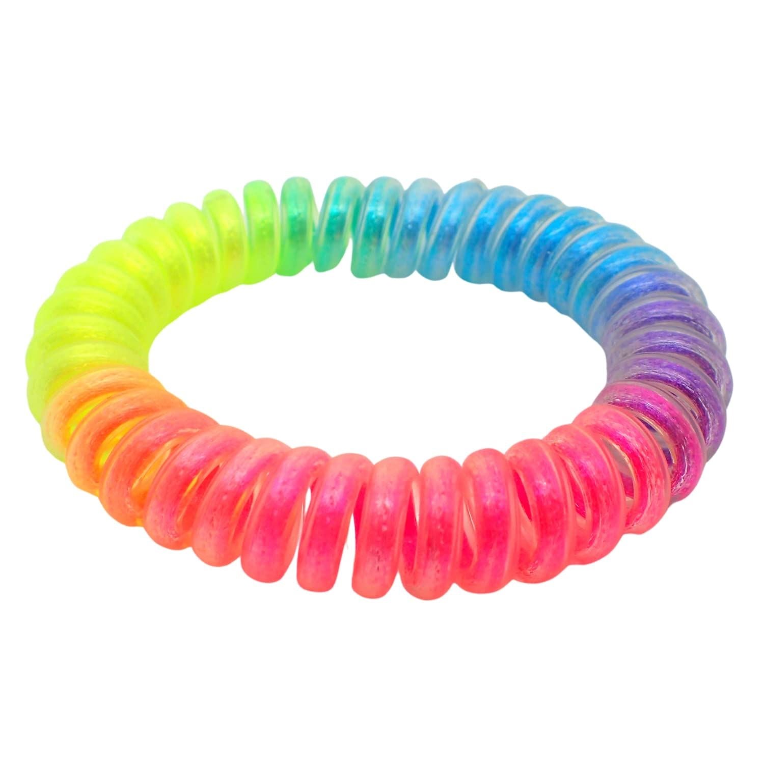 4pc Spiral Hair Ties, Hair Bobbles For Women, Hair Accessories, hair bands, 5cm Hair Elastic Cord Accessories , Hair Bobbles For Girls, Hair Set