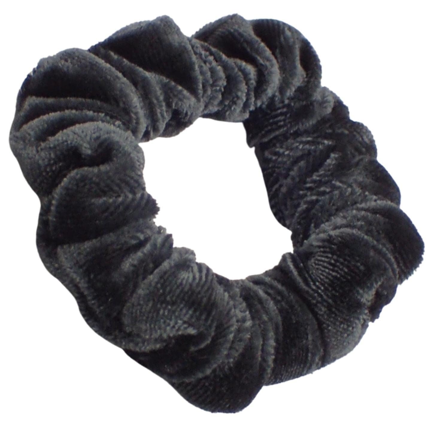 Small Skinny Velvet Hair Scrunchies Pack of 2 Scrunchies for Women & Girls, Cute Soft Scrunchy Hair Tie, Cute Hair Bobble, Velvet Hairband for Ladies & Kids Scrunchies