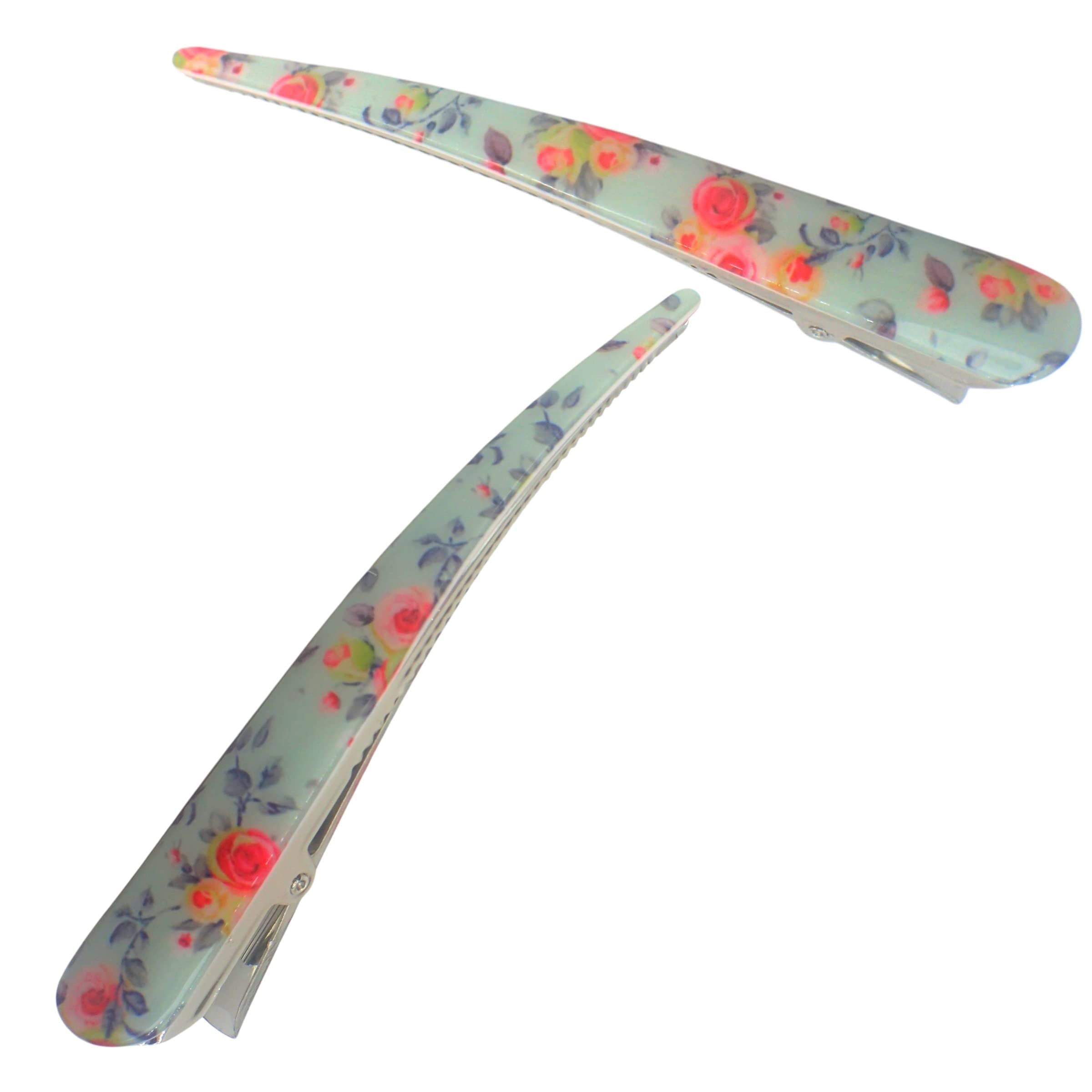 13cm Hair clips for Women, Duckbill / Beak / Concorde design, Sectioning Hair Clips