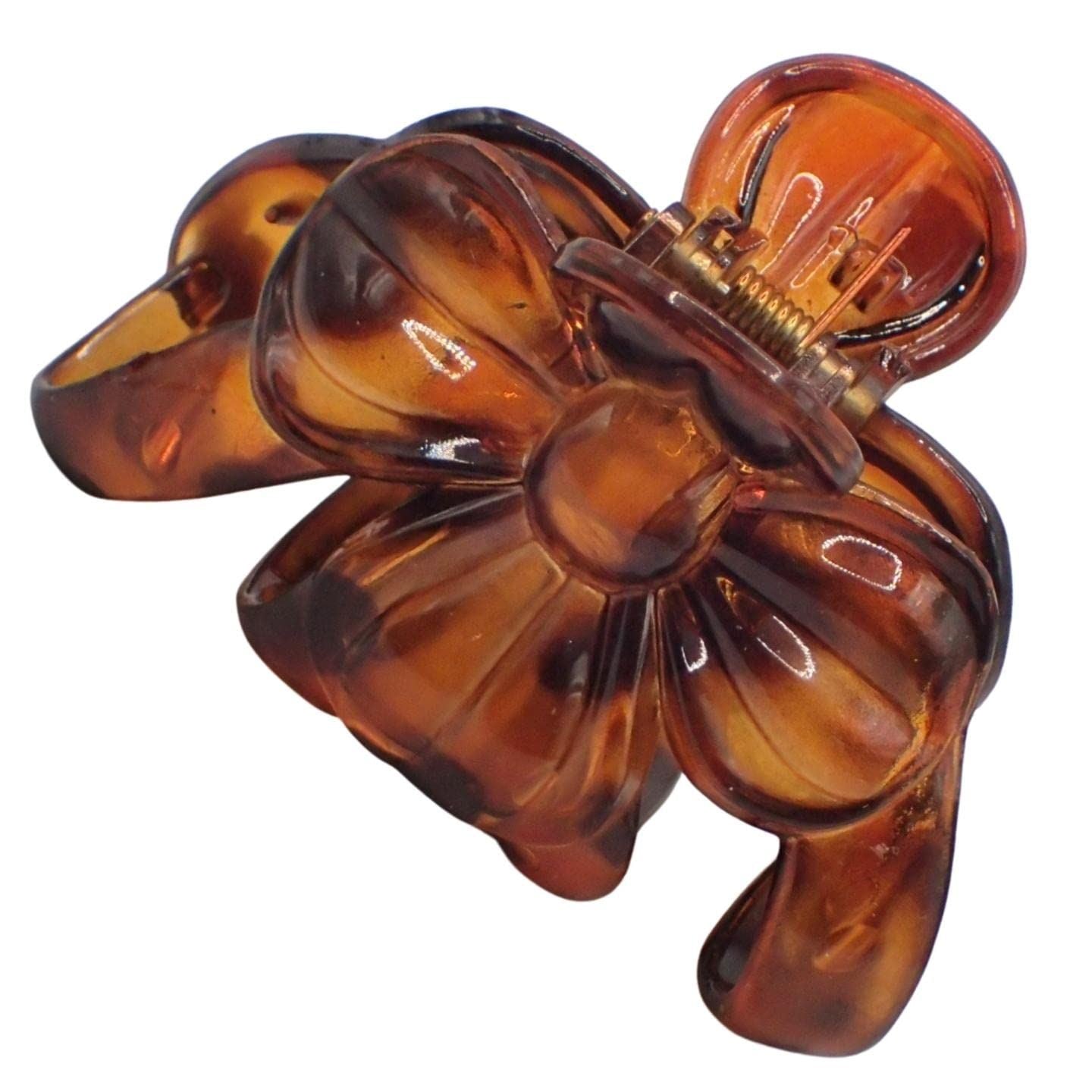 8.5cm Black or Brown Tort Hair Claw Clip, Detail Hair Claw for Women & Girls, Thick Hair Claw Clip, Hair Clips for Ladies, Womens Claw Clips for Thick Hair