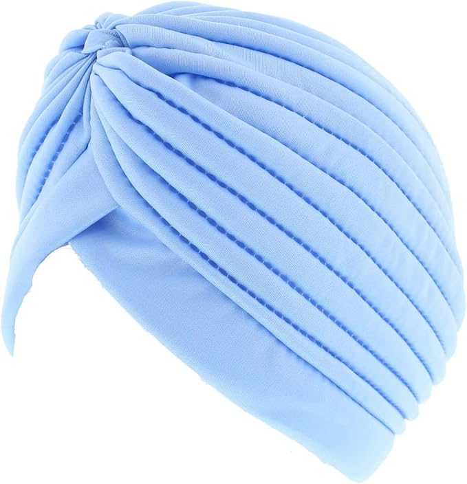 Satin Hair Turban Head Wrap Sleep Cap Bonnet Hair Scarf Hairwrap Turbans Stretchy Elastic Hair Towel Chemo Hat Women's Fashion Turbans Kids Women Children Ladies