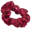 Sparkly Sequin Scrunchies Set of 2, Scrunchie for Girls Hair, Hair Tinsel Alternative, Sequins Bobble for Christmas, Hair Sequins for Girls & Women Bobbles, Xmas Hairstyle
