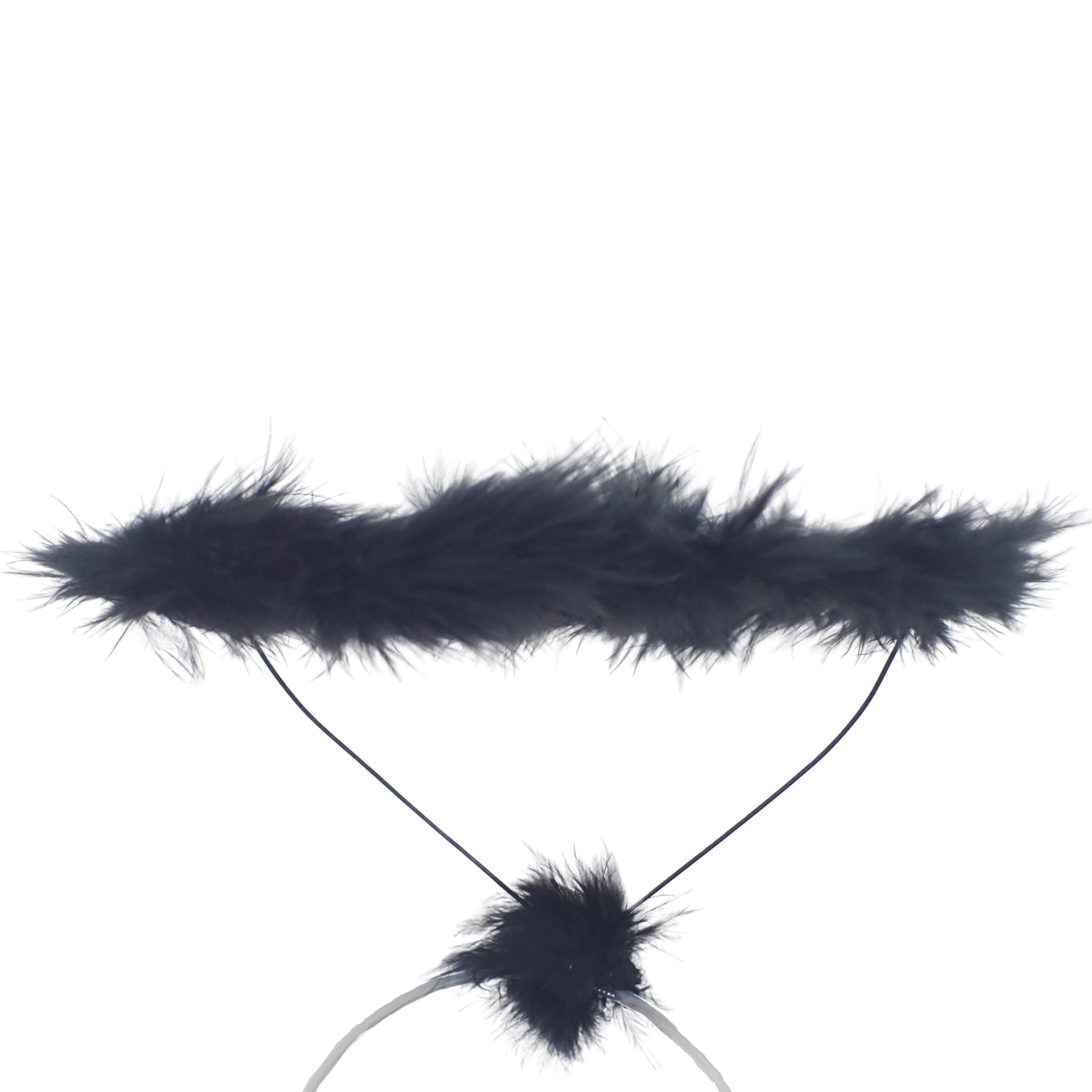 Angel Halo - Christmas Headbands for Adults Complement for Angel Costume Kids, Fancy Dress Nativity Halloween Costume Addition, Dress Up Party Dress Halo Headband