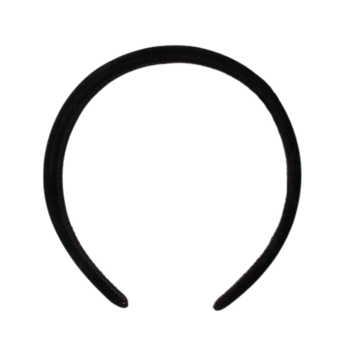 Velvet Padded Alice Headband Hairband Hair Band Head Band Women Girls 90s 80s 70s 60s Wedding Hen Party Bridal Festival Adult Wonderland Thick Wide Hard