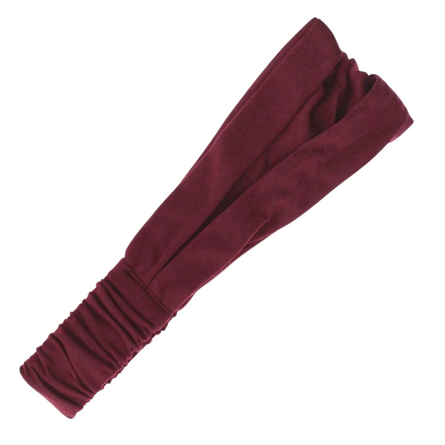 Adjustable Headbands for Women's Hair and Girls, Women's Fashion Headbands, Stretchy Headbands for Women, Wide Headband, Cotton Headbands for Women, Fabric Headband