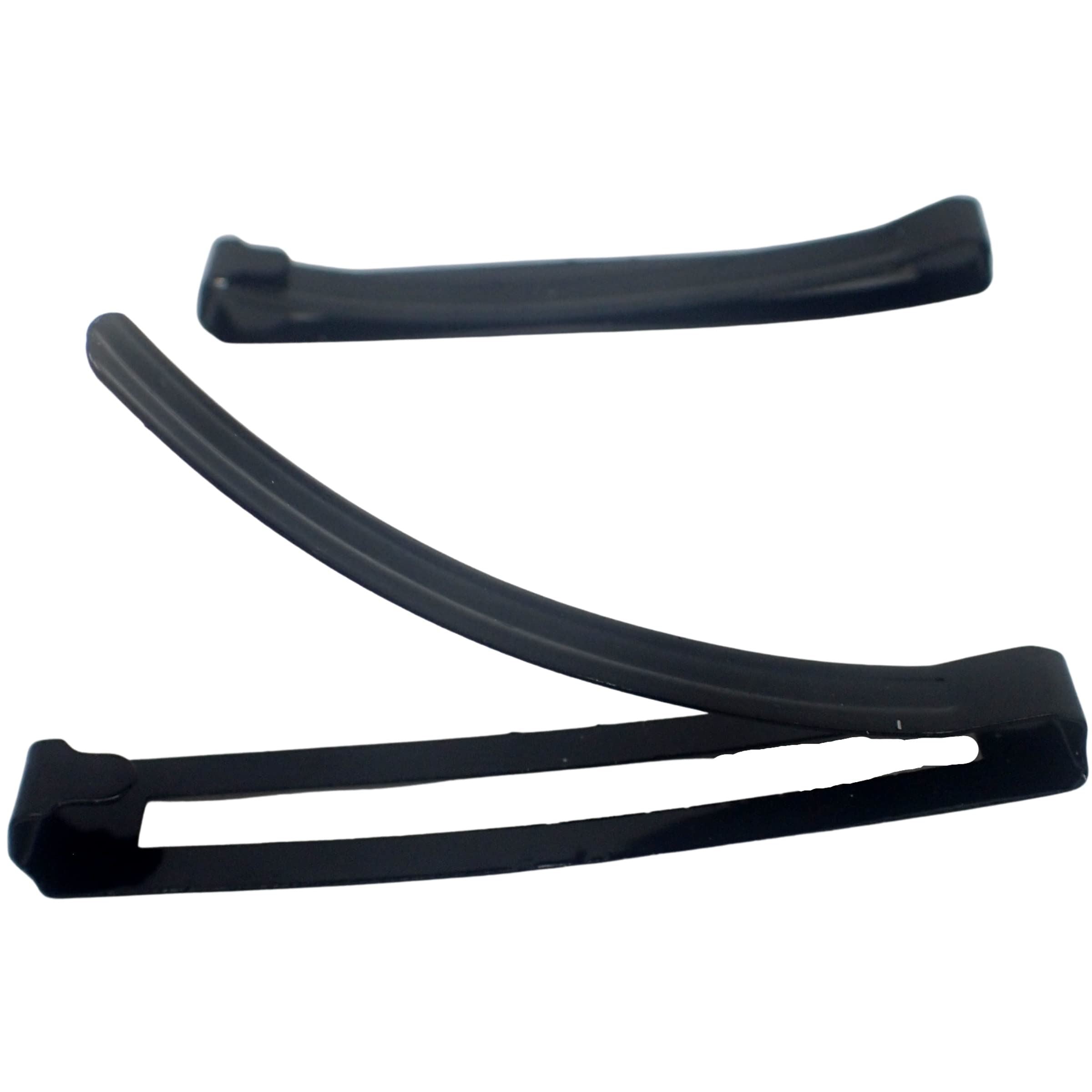 2pcs Open style Hair Clips, Hair Barrettes, Hair Slides, Hair Grips, Hairdressing Clips, Hair Accessories for Women, Metal barrette