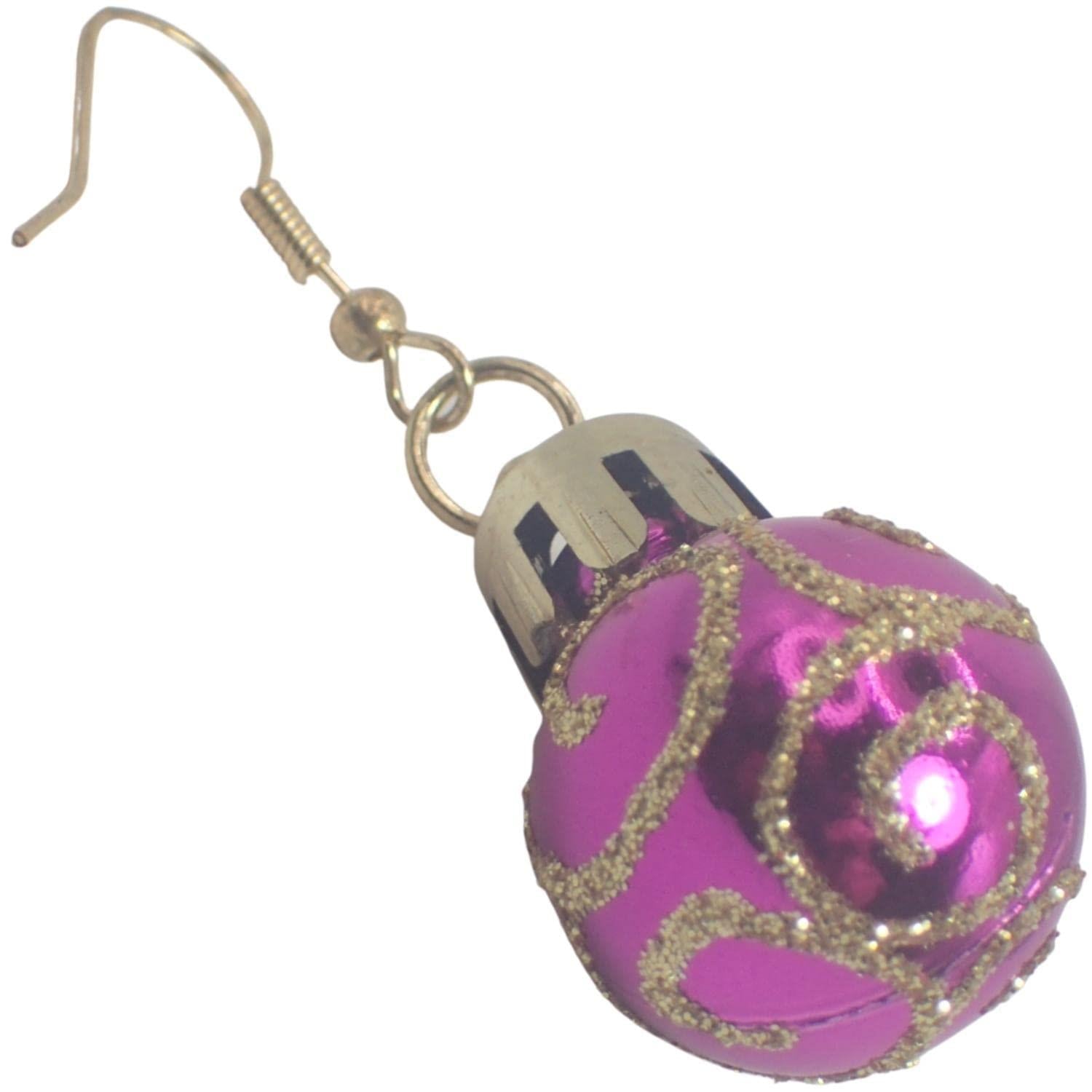 2pcs Christmas EarRings for Women or Girls, Earrings for Women Dangling Christmas Tree, Bauble, Christmas Pudding, Hooks, Studs, Reindeer Santa Hat Ho Ho Ho Holly