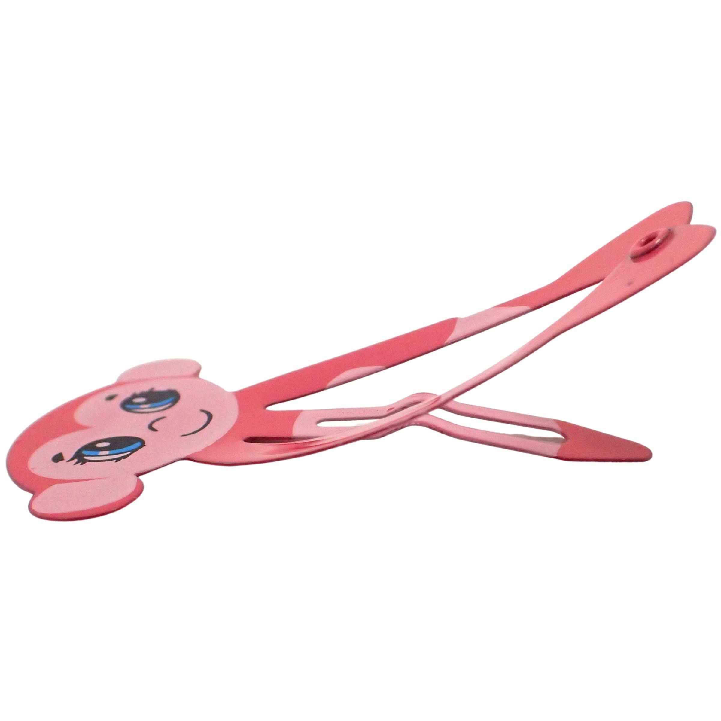 Animal Snap Hair Clips for Girls, Kids Hair Accessories, Small Hair Clips, Metal Hair Clips for Styling, Baby Hair Clips for Fine Hair Small, Girls Hair Accessories