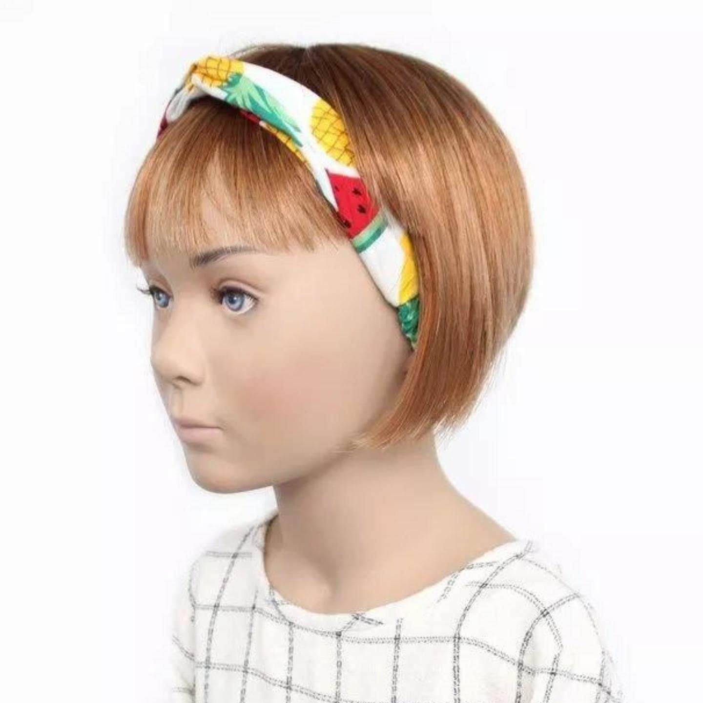 Headband Bandeau Headbands Knotted Head Band Unicorn Headband Kids Hair Headbands Gingham Headbands School Headbands Bandeau Bandeaux For Children, Kids, Girls, Boys