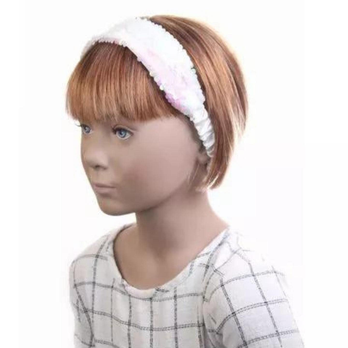 Headband Bandeau Headbands Knotted Head Band Unicorn Headband Kids Hair Headbands Gingham Headbands School Headbands Bandeau Bandeaux For Children, Kids, Girls, Boys