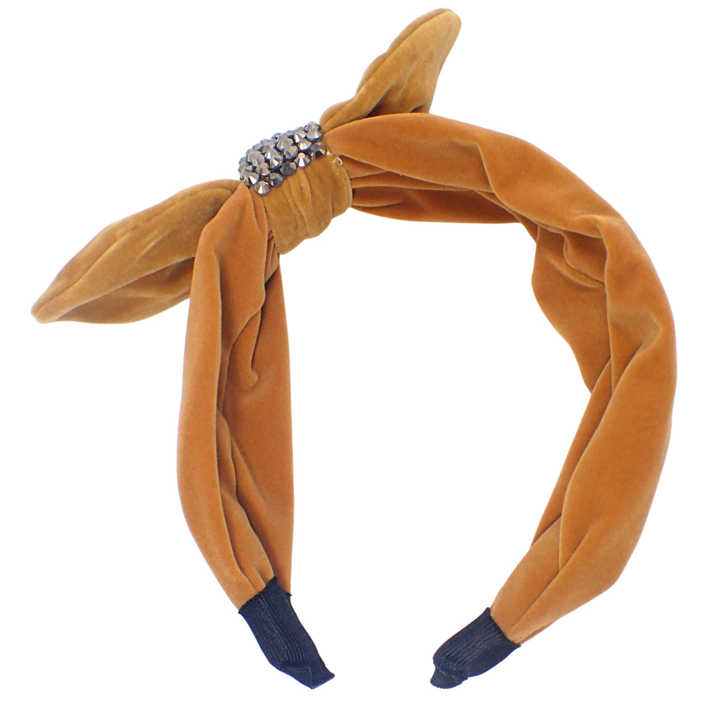 Velvet Bow Alice Bands Adult Women, Hair Accessories for Women, Hair Bands for Women, Thick Headband, Womens Headbands, Head Bands Adult Women, Wide Headbands