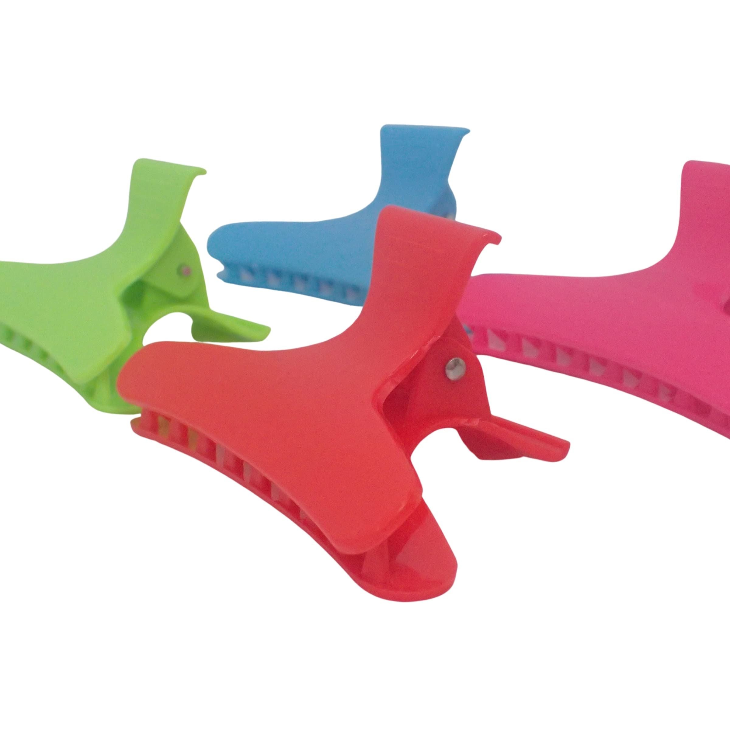 4pc Butterfly Hair Clips for Women and Girls, Claw Clips, Hairdressing Clips, Hair Clips for Styling, Sectioning Hair Clips, Hair Claw Clip, Hair Accessories