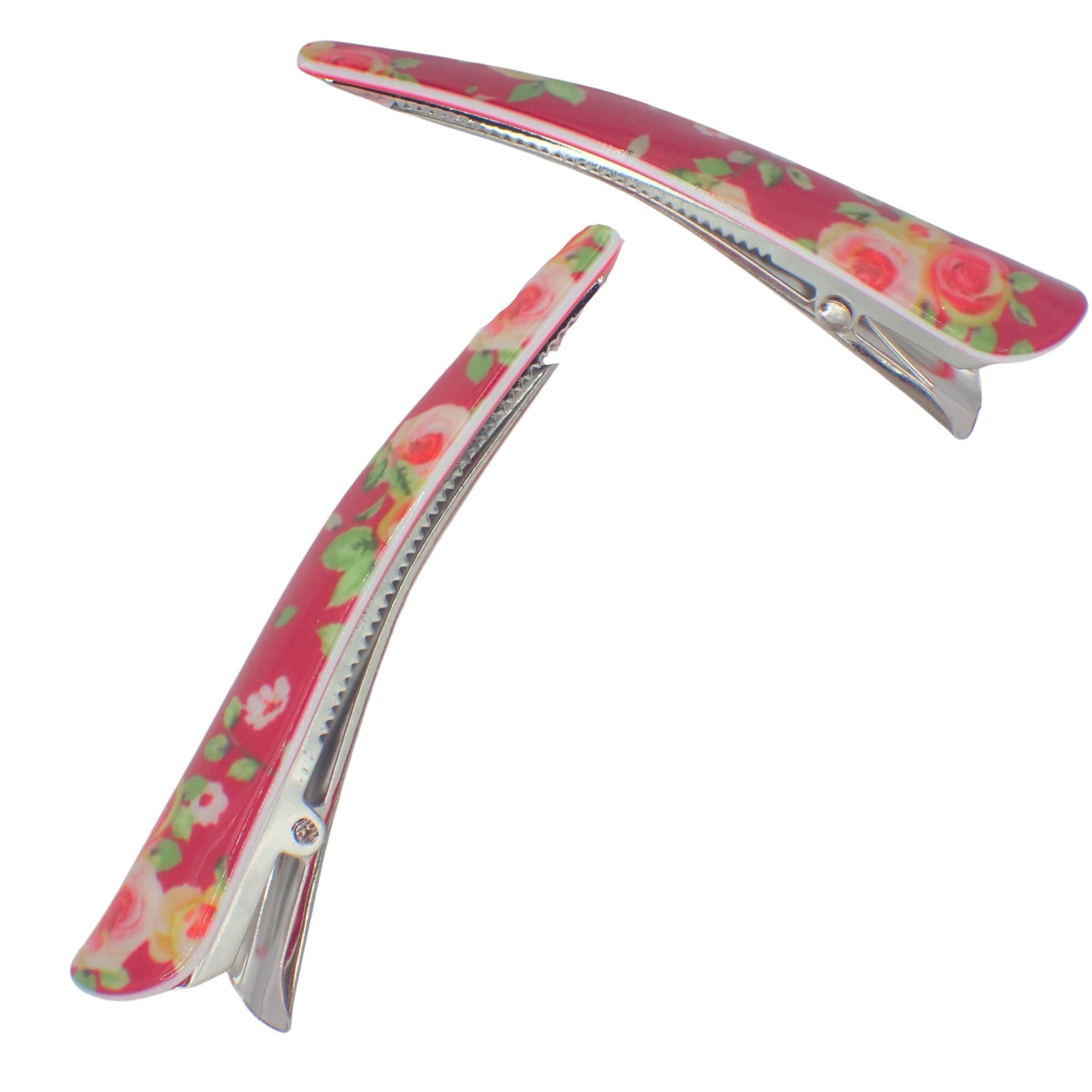 2pc 8cm Hair clips for Women, Duckbill/Beak/Concorde design, Sectioning Hair Clips, Hair Accessories for Women, Hair grips, Hairdressing clips