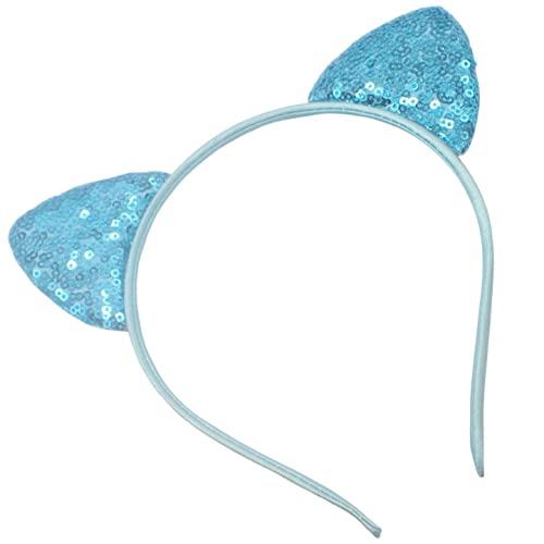 Cat Ears for Kids & Adults, Black Cat Headband, Kids Dress Up, Cosplay Accessories, Animal Fancy Dress Costume, Fluffy Cat Ears, World Book Day Costume