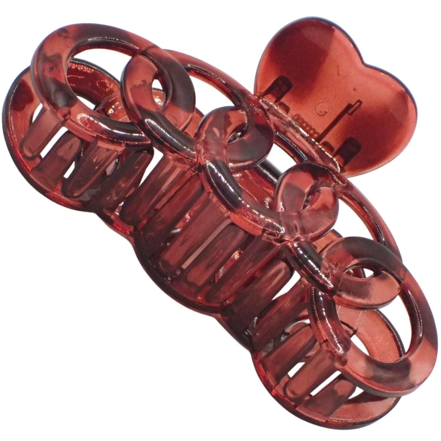 9cm Black or Brown Tort Hair Claw Clip, Detailed Hair Claw for Women & Girls, Thick Hair Claw, Hair Clips Women Claw Clips, Medium Clamps & Claws for Thick Hair