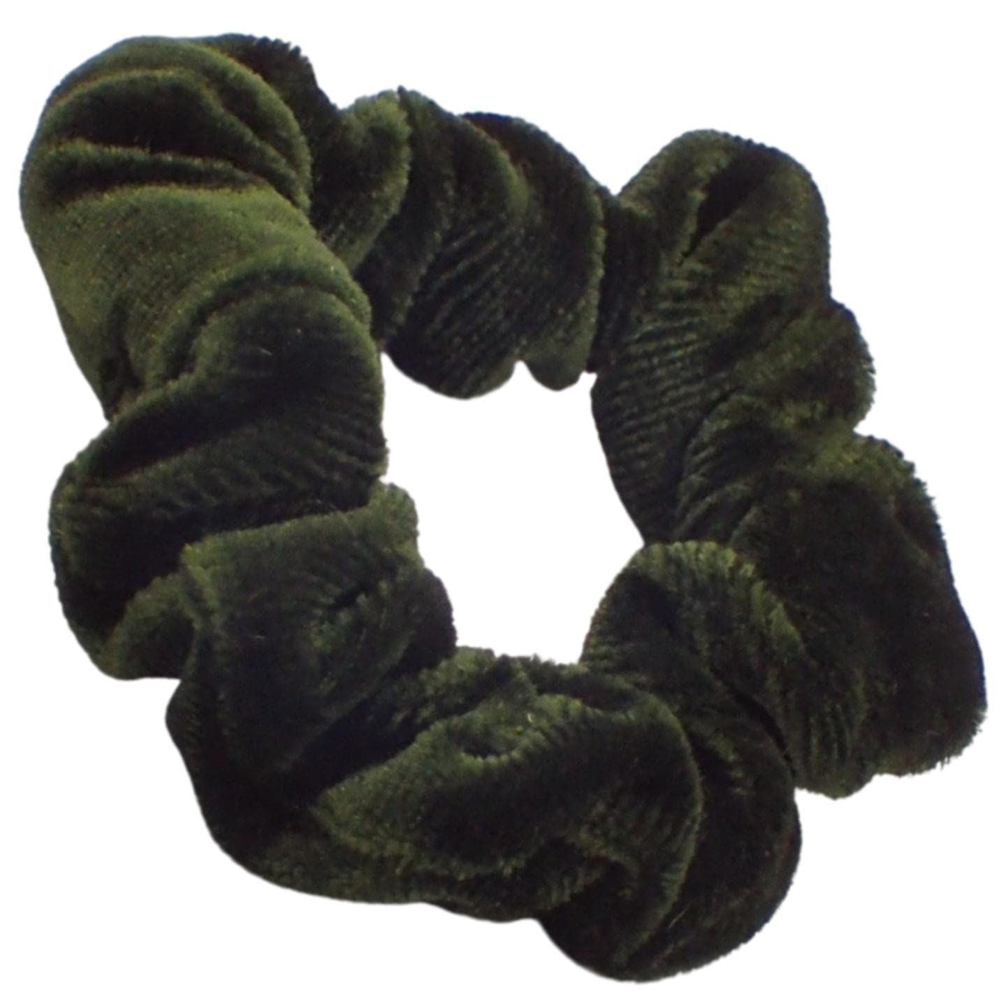 Small Skinny Velvet Hair Scrunchies Pack of 2 Scrunchies for Women & Girls, Cute Soft Scrunchy Hair Tie, Cute Hair Bobble, Velvet Hairband for Ladies & Kids Scrunchies