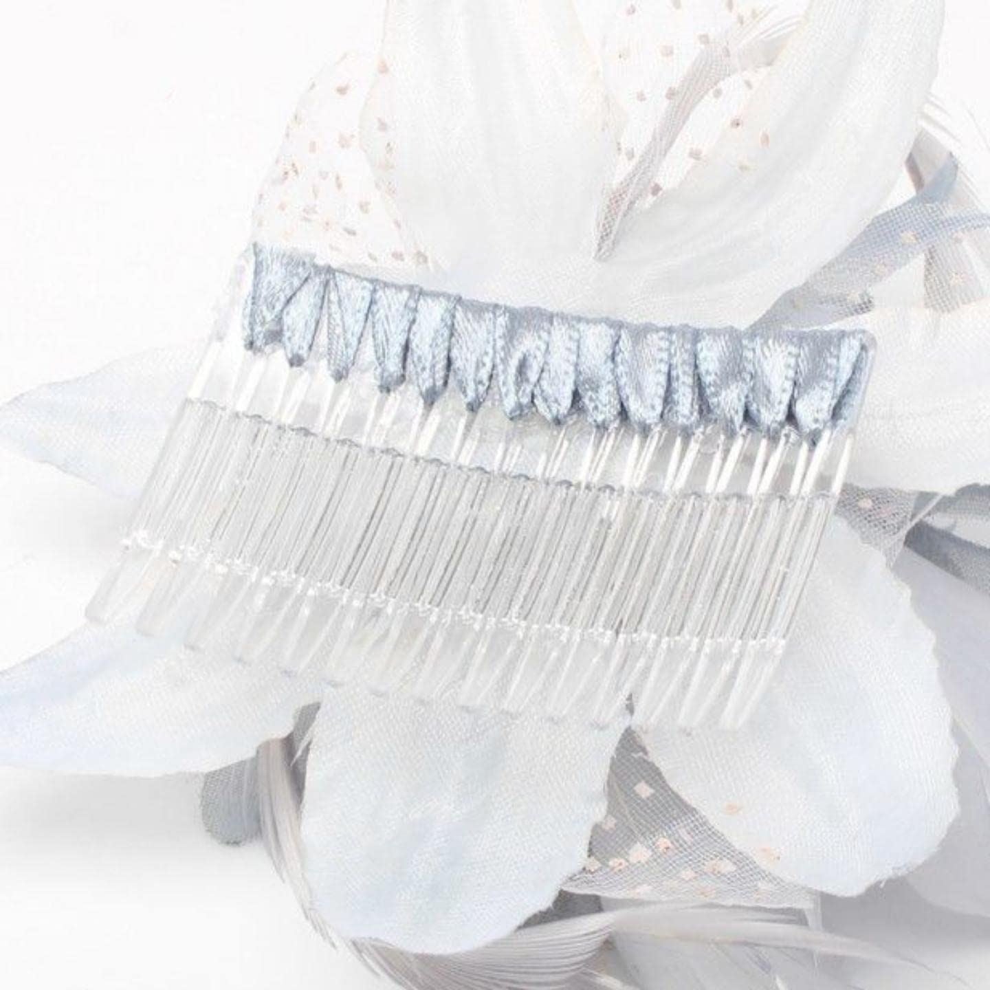 Fascinator Hair Fascinators Hair Fascinator Hair Clip Wedding Hats Royal Ascot Fascinator On Clear Comb Or Aliceband Suitable for Girls, Women, Ladies