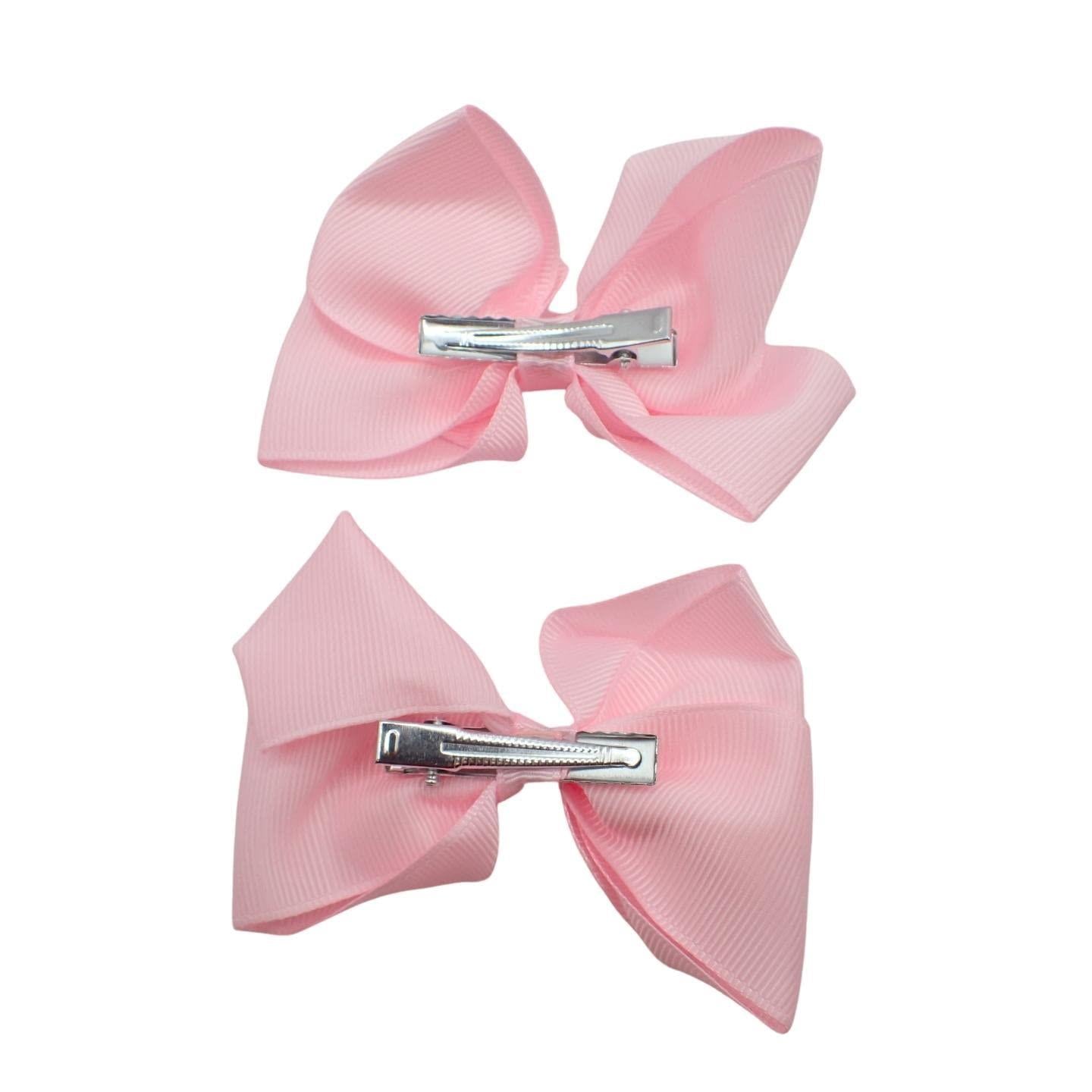 2pc Ribbon Hair Bows Hair Clip Hair Bows for Girls Hair Clips Women Girls Hair Clips Girls Hair Accessories Baby Hair Clips Crocodile Clips Hair Bows