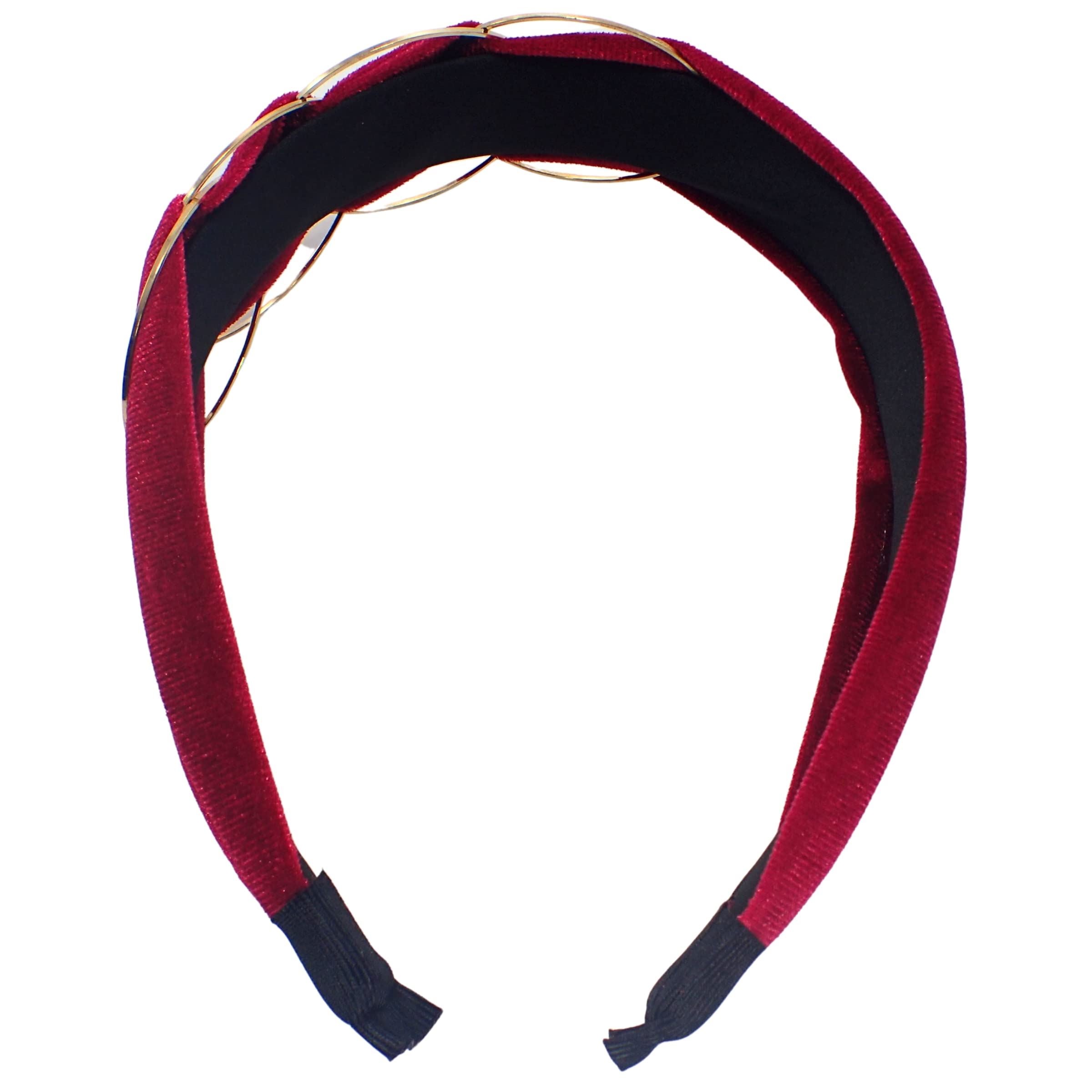 Velvet Ring Alice Bands Adult Women, Hair Accessories for Women, Hair Bands for Women, Thick Headband, Womens Headbands, Head Bands Adult Women, Wide Headbands