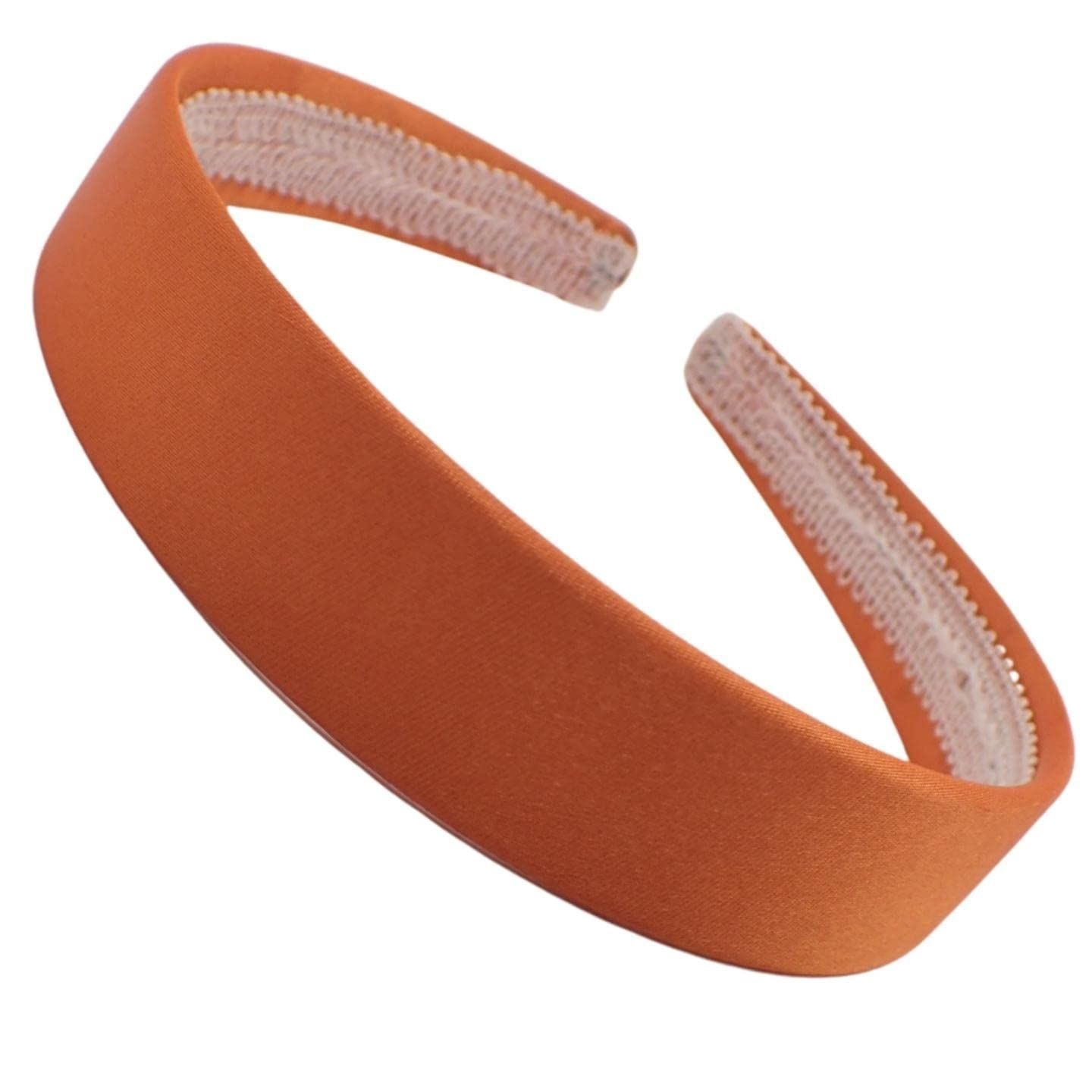 Satin Alice Headband Head Band Hairband Hair Band Women for Adult Girls Kids School 60s 70s 80s Plain Aliceband 2.5cm 1" Thick Wide Hard