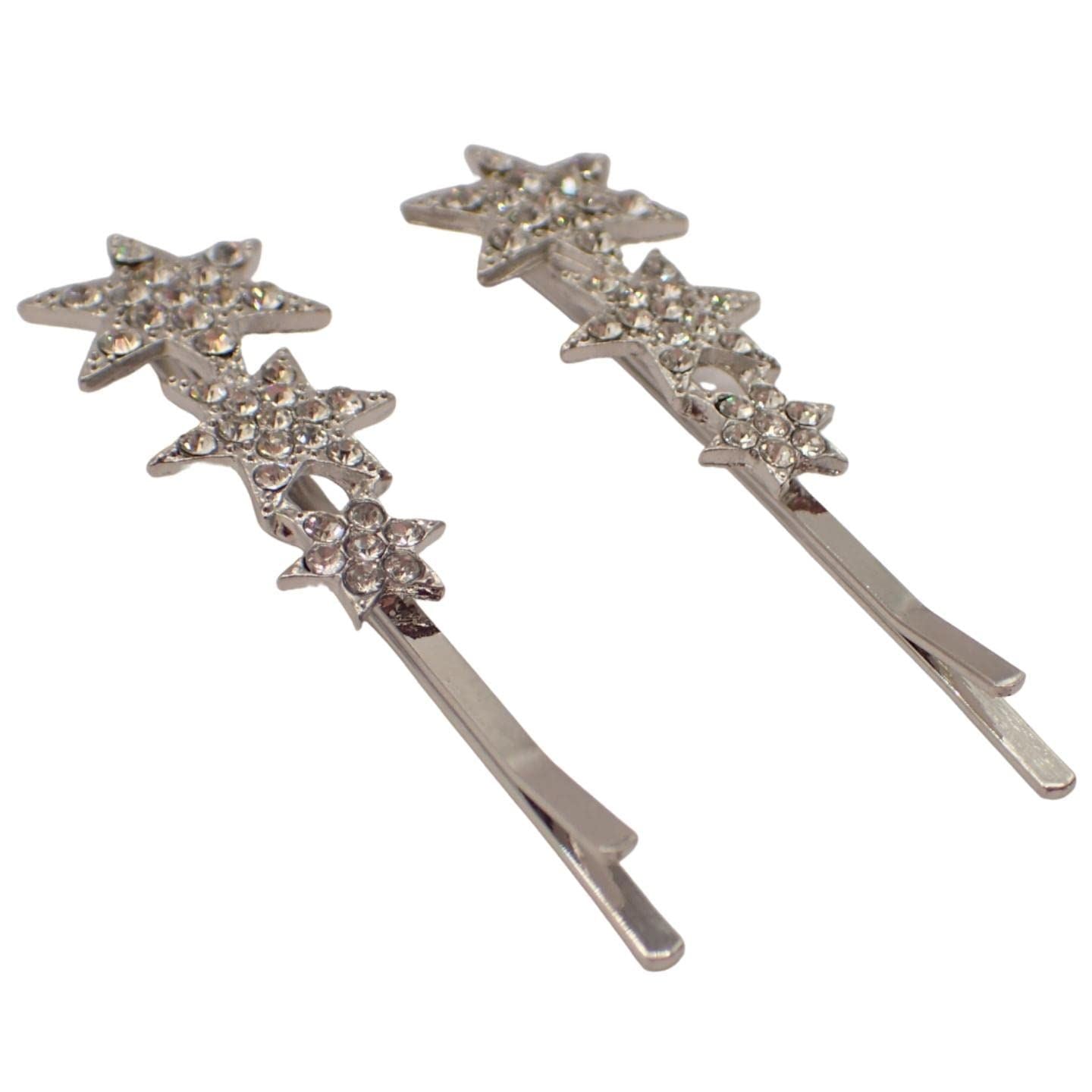 Beautiful Bejewelled Womens Hair Grips Perfect for Events, Prom, Bride or Flower Girl, Womens Hair Clip, Bobby Pins, Kirby Grip Accessory