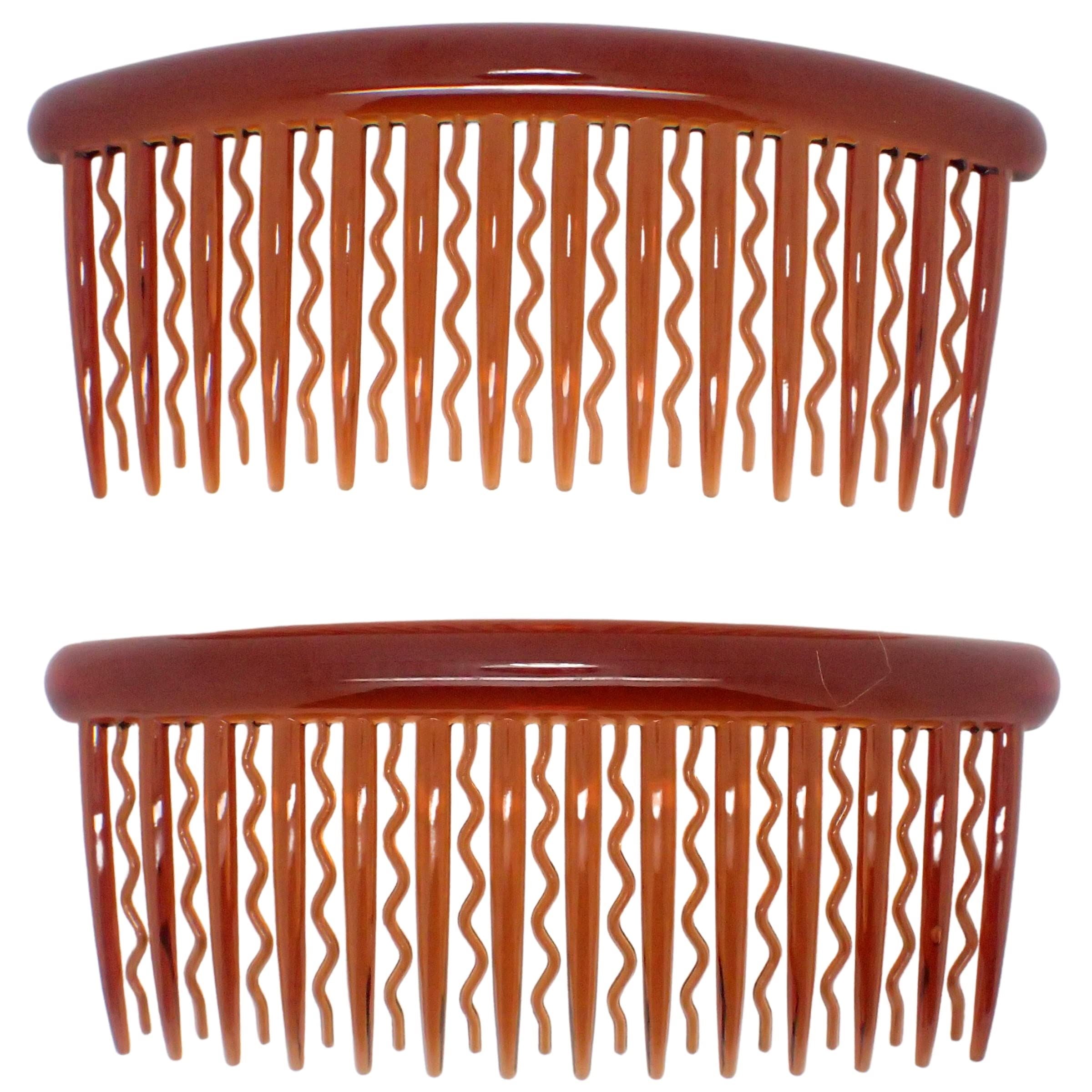 12cm / 4.7" 2 piece Large Plastic Hair Comb Slides for Women and Girls