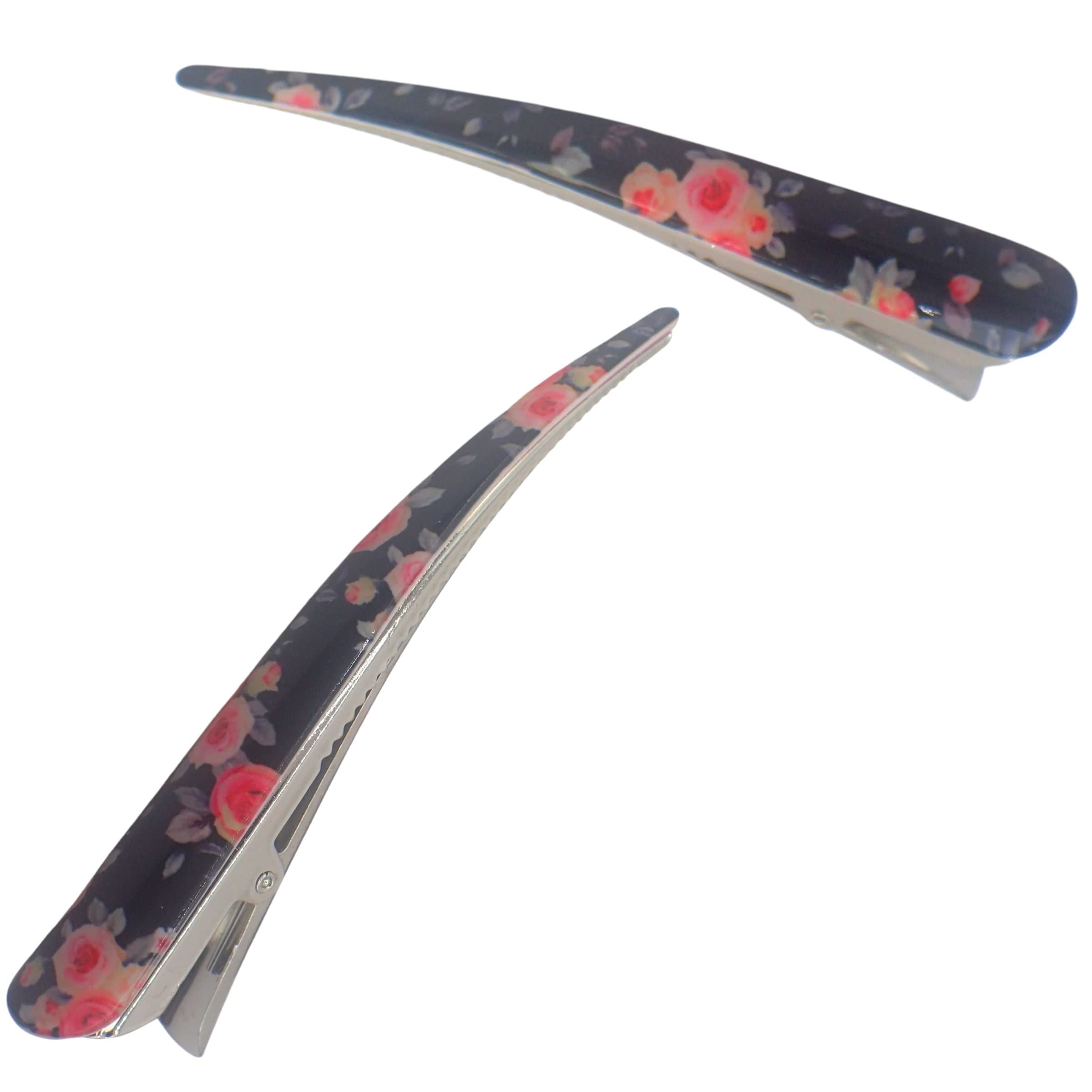 13cm Hair clips for Women, Duckbill / Beak / Concorde design, Sectioning Hair Clips