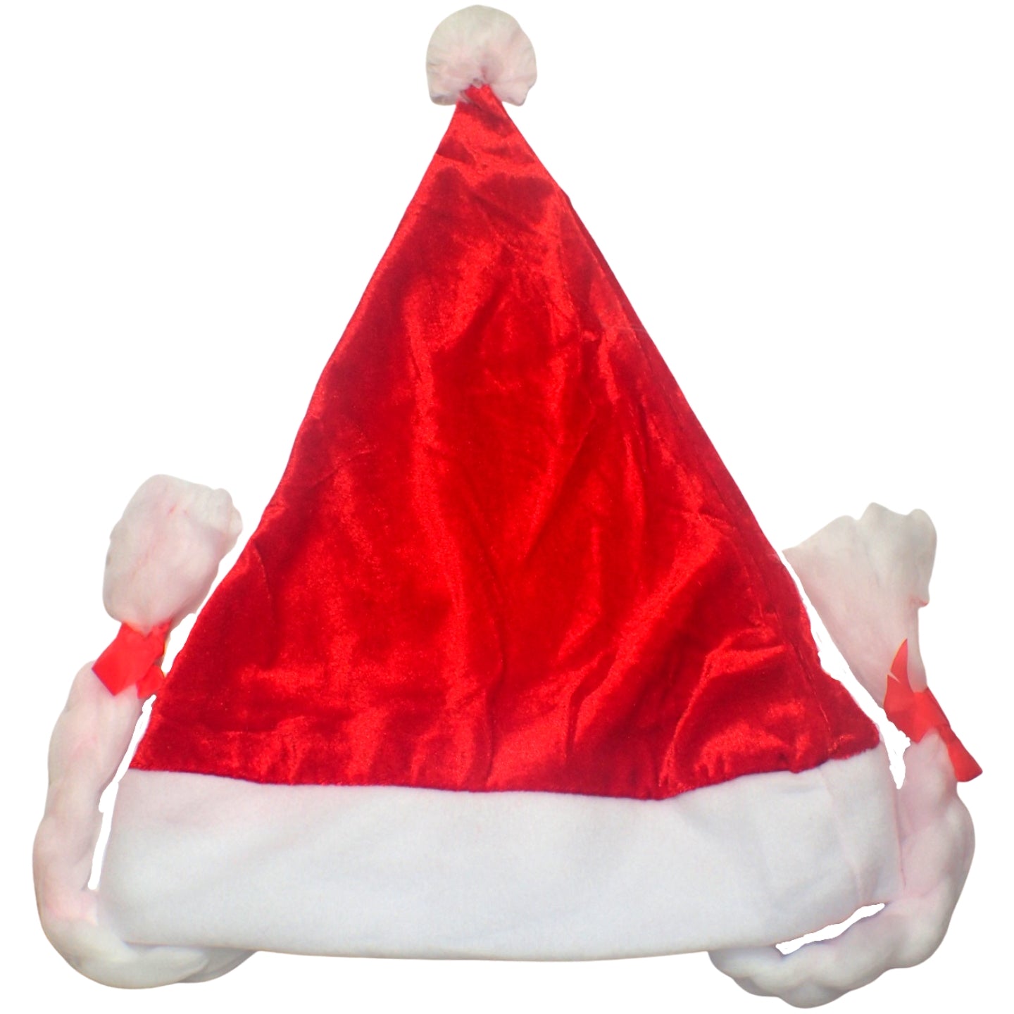 Luxury Red Santa Hat for Adults Valentines