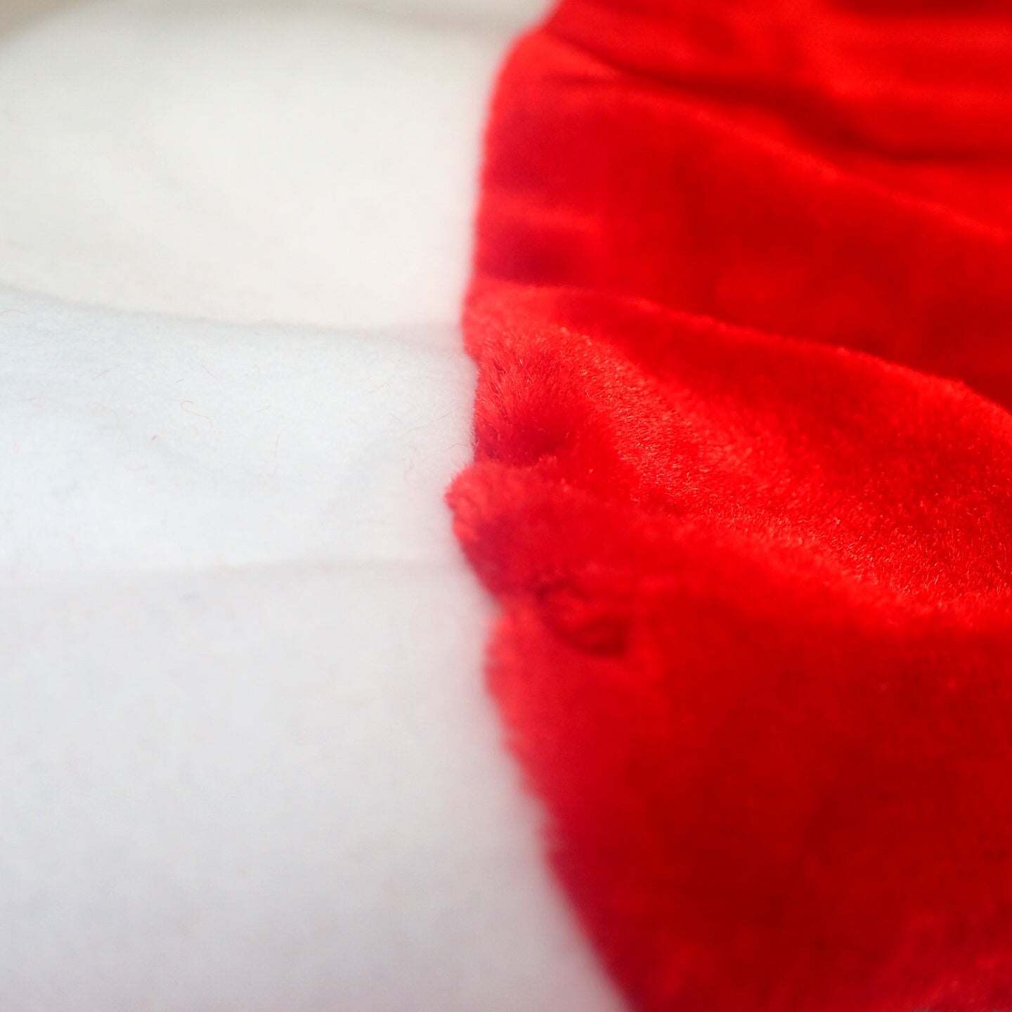 Luxury Red Santa Hat for Adults Valentines