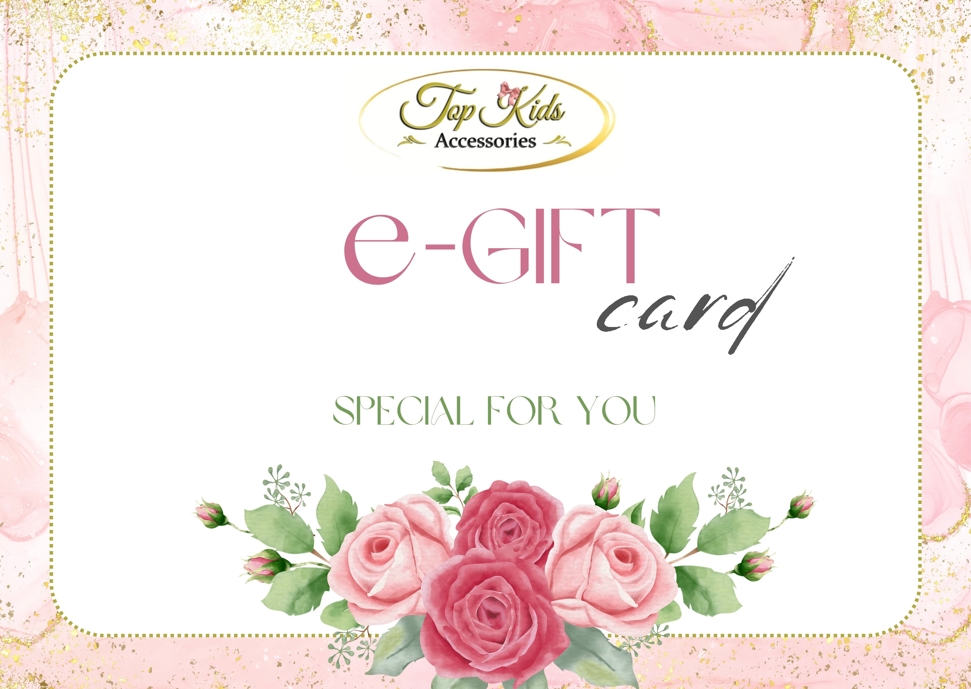 Top Kids Accessories - eGift Card