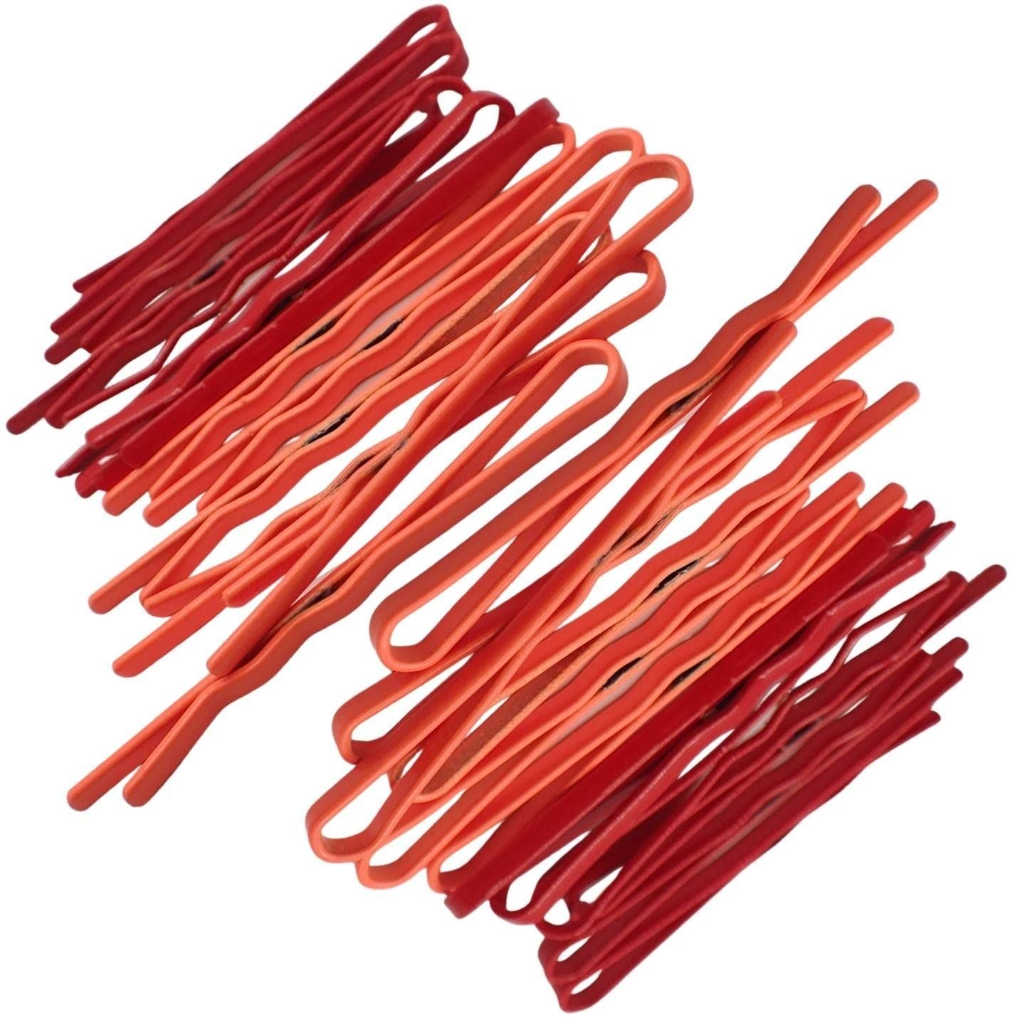 24pc 4.5cm Bright Coloured Kirby Grip, Hair Clip, Bobby Pins, Simple Clips For Everyday Use