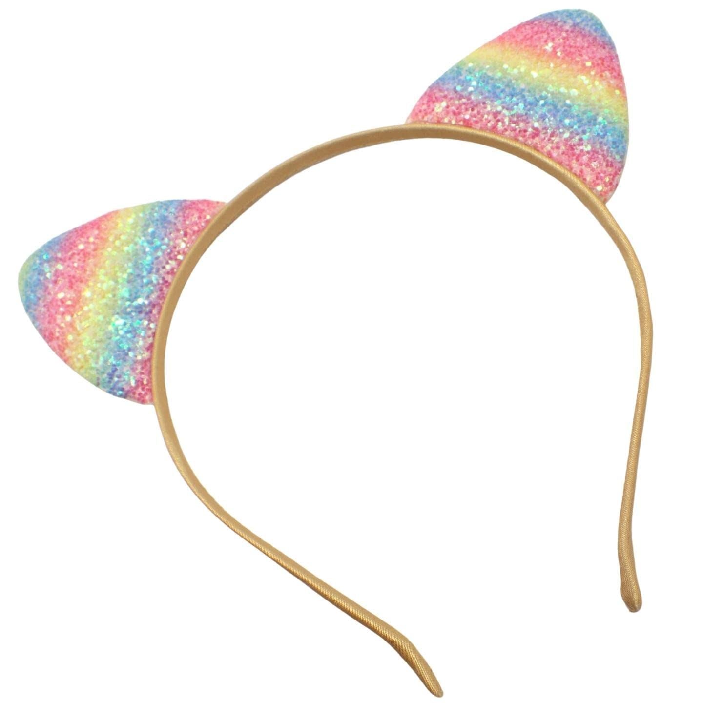 Cat Ears for Kids & Adults, Black Cat Headband, Kids Dress Up, Cosplay Accessories, Animal Fancy Dress Costume, Fluffy Cat Ears, World Book Day Costume