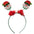 Christmas Headbands for Adults and Kids, Christmas Hats - Trees, Santa Bow, Festive Faces Boppers (Alien Headband), Christmas Hair Accessories, Novelty Xmas Dress