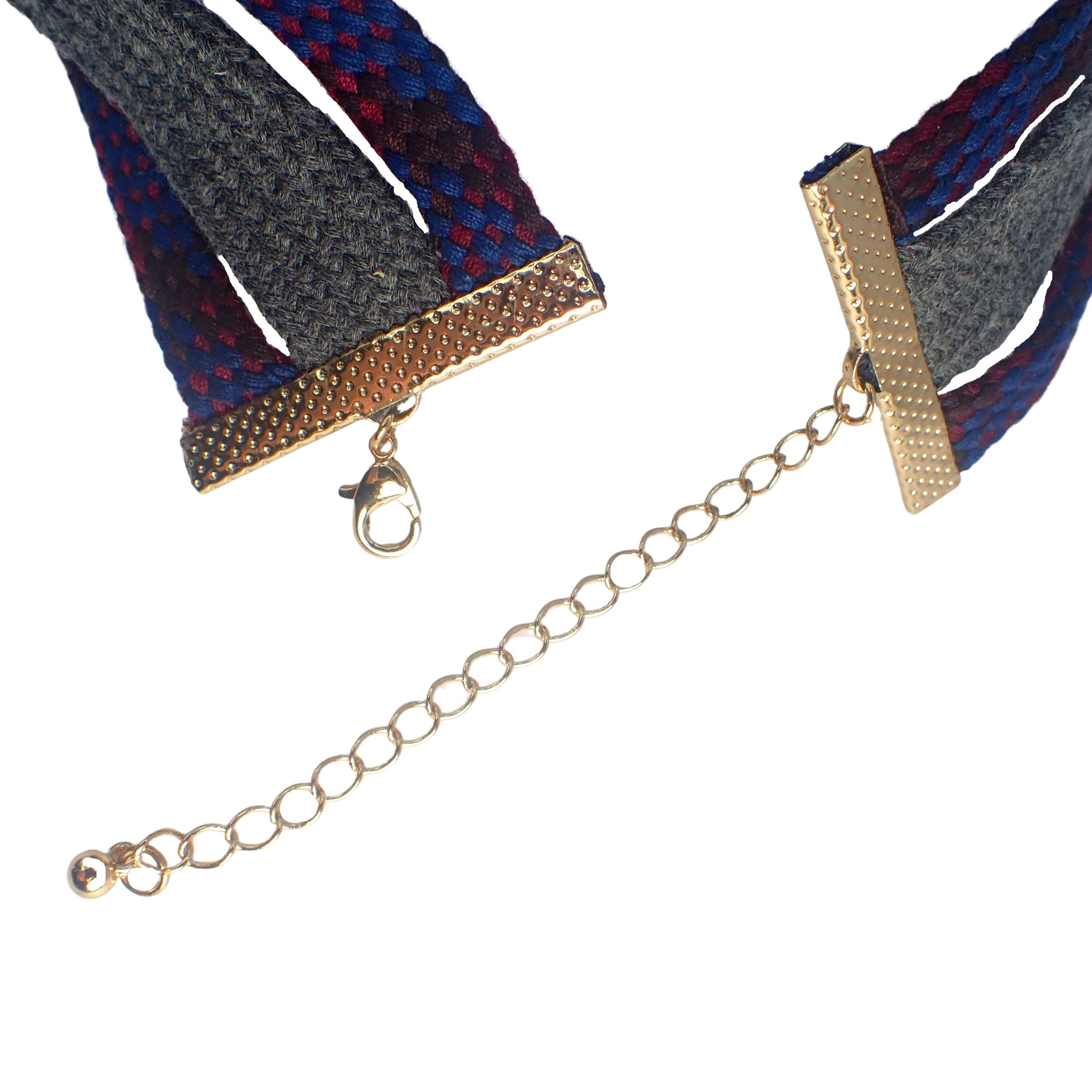 Fabric Choker Necklace for Women and Teens, Jewellery for Women, Costume Jewellery for Women, Chokers for Women, Daughter Necklace