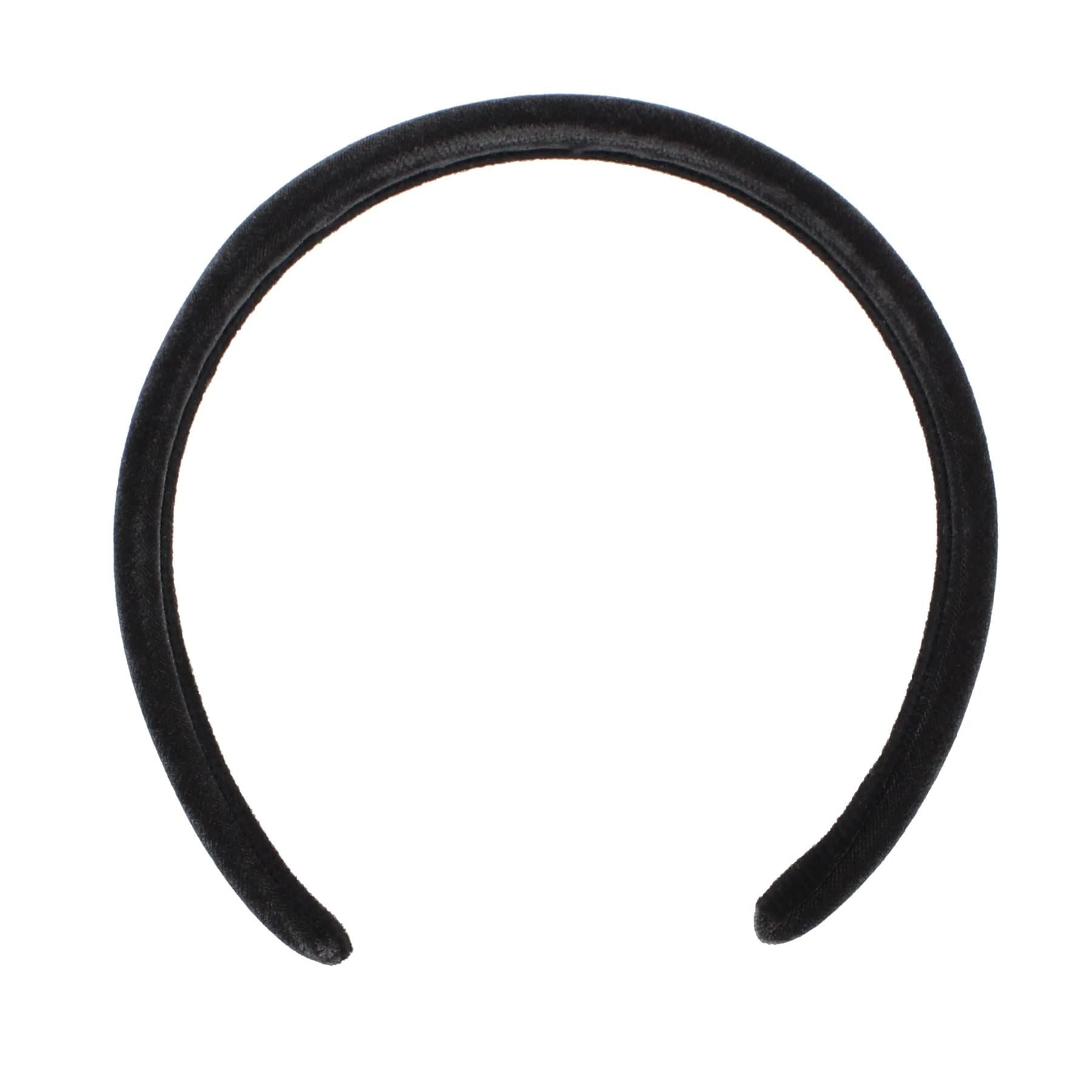 Velvet Padded Alice Headband Hairband Hair Band Head Band Women Girls 90s 80s 70s 60s Wedding Hen Party Bridal Festival Adult Wonderland Thick Wide Hard