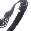 Lace Headbands for Women's Hair, Gothic Floral Lace design, Hair bands, Fancy dress women, Lace Head Scarf, Hairbands Women, Gatsby like style, Gothic Accessories