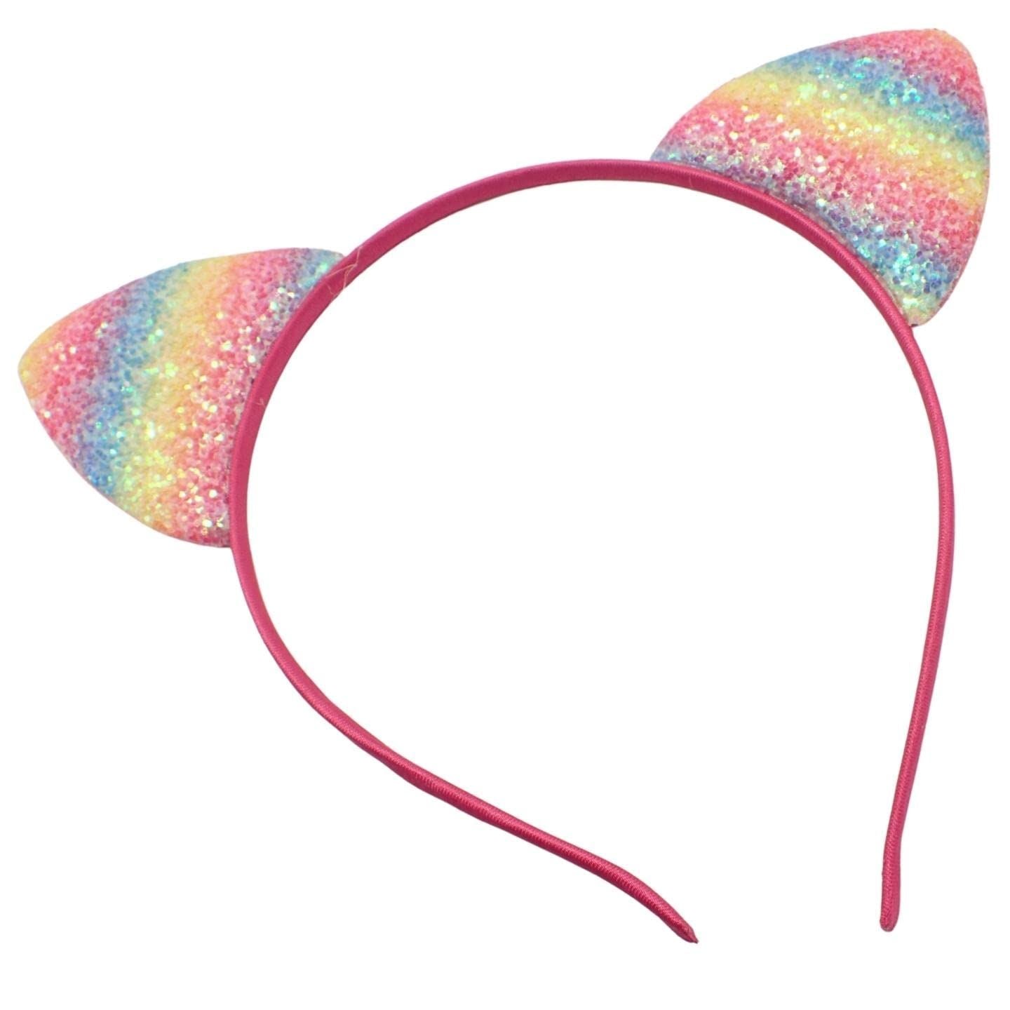 Cat Ears for Kids & Adults, Black Cat Headband, Kids Dress Up, Cosplay Accessories, Animal Fancy Dress Costume, Fluffy Cat Ears, World Book Day Costume