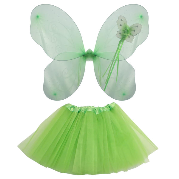 Fairy Wings & Wand Gift Set, Tinkerbell Costume, Fairy Wings Kids, Toys for Girls, Butterfly Costume, Tooth Fairy Costume, Dress Up for Girls
