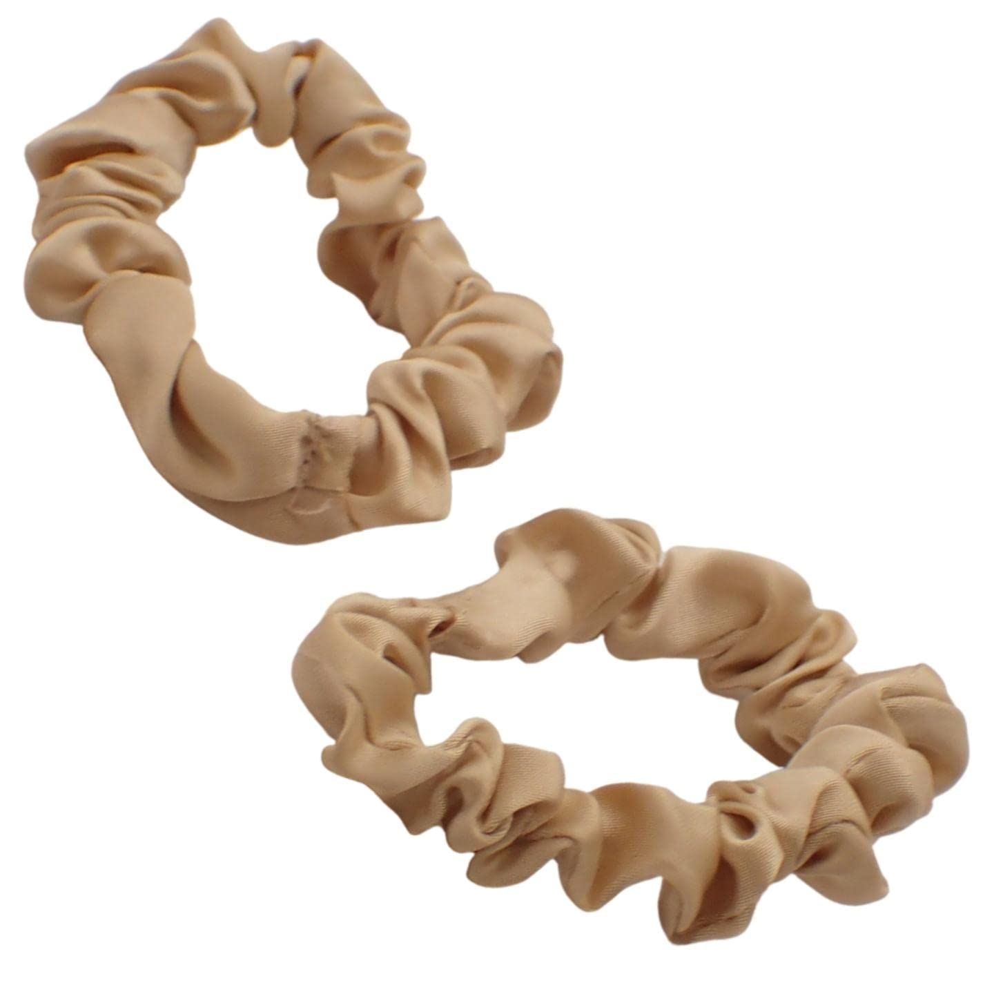 Small Satin Scrunchies for Girls & Women, Non-Slip Scrunchie, Imitation Silk Scrunchies, Hair Bobbles