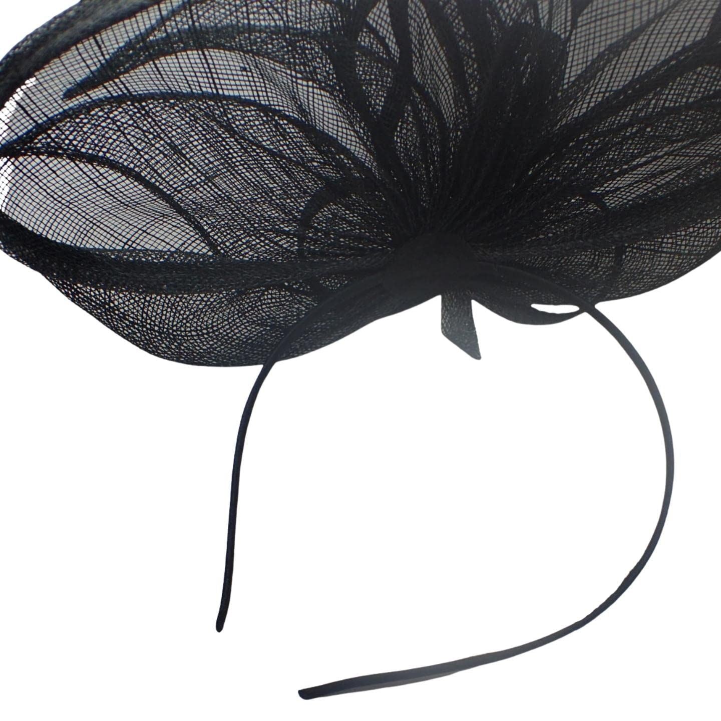 Hair Fascinator Hat Hatinator Sinamay Headband Fascinators Disc Saucer Fascinator Ascot Hats Wedding Hat On Aliceband for Girls, Women, Ladies