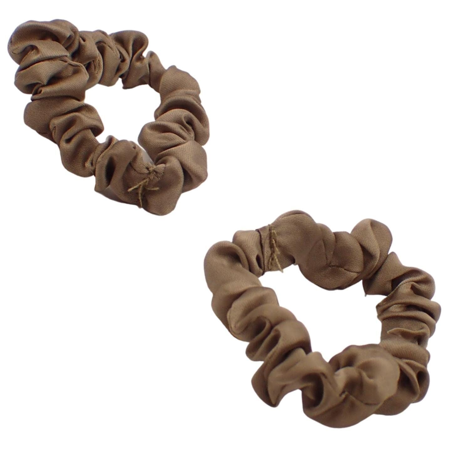 Small Satin Scrunchies for Girls & Women, Non-Slip Scrunchie, Imitation Silk Scrunchies, Hair Bobbles